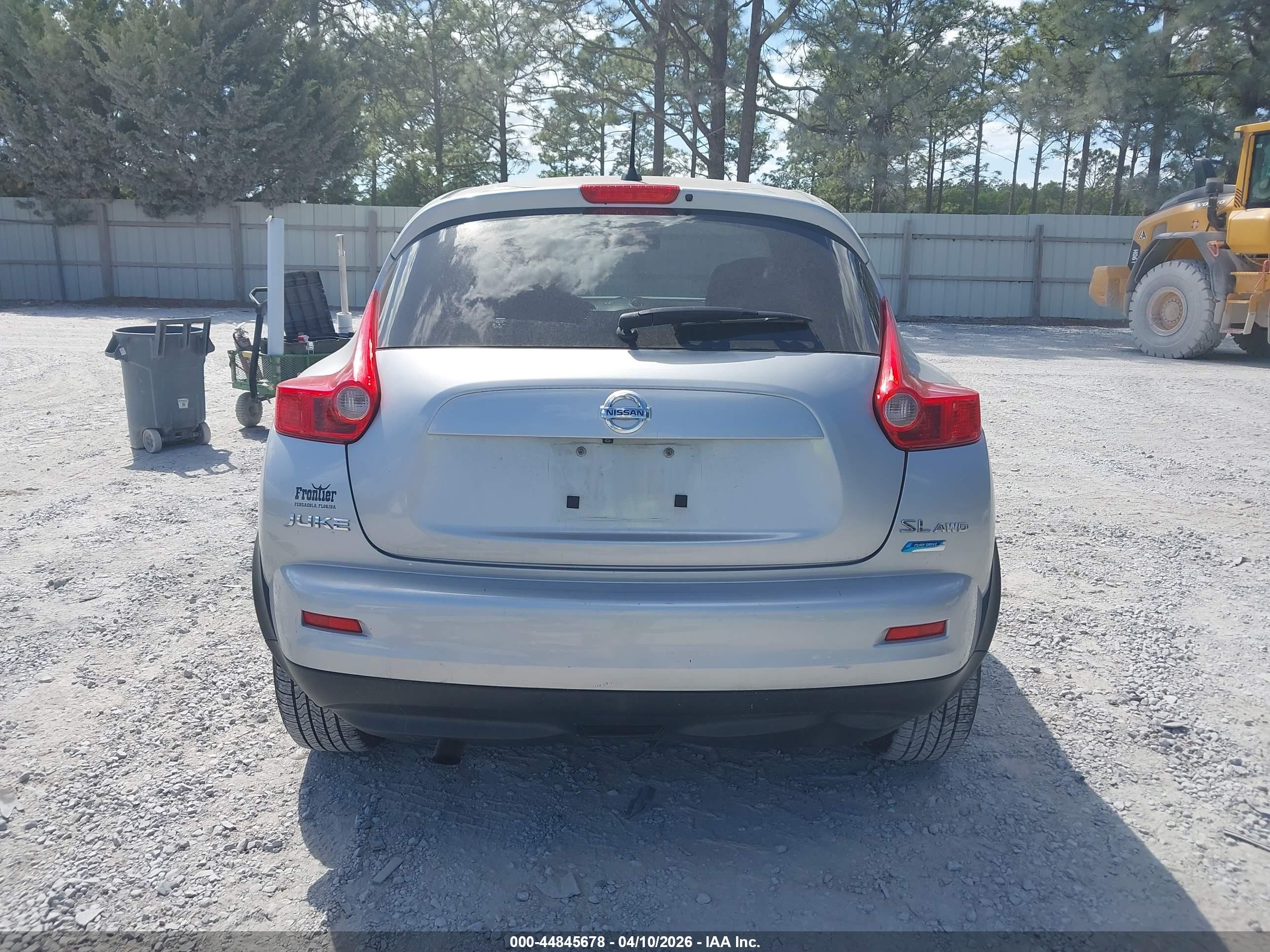 2013 Nissan Juke Sl Silver vin: JN8AF5MV1DT226496
