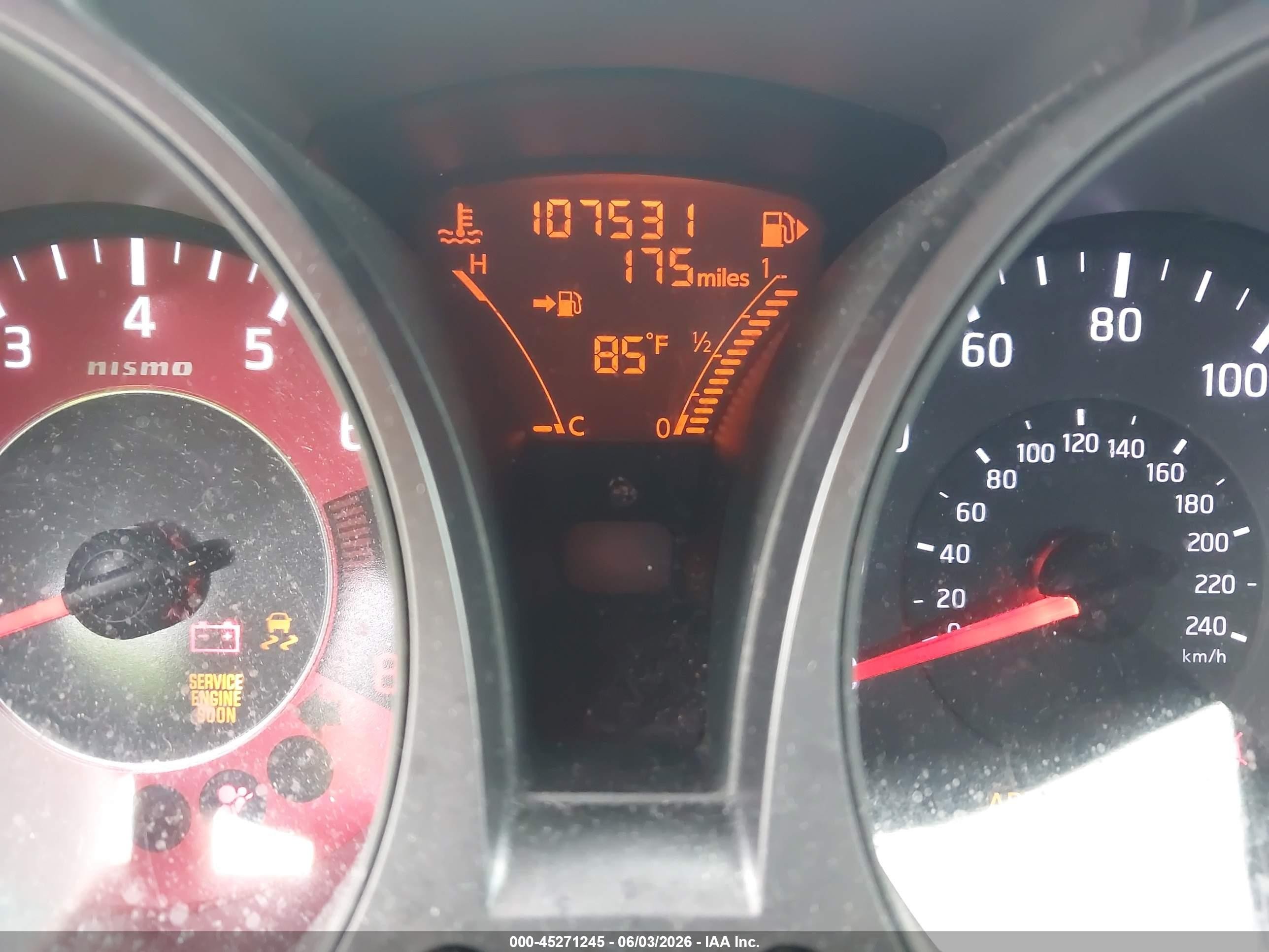 2013 Nissan Juke Nismo Silver vin: JN8AF5MV1DT229446