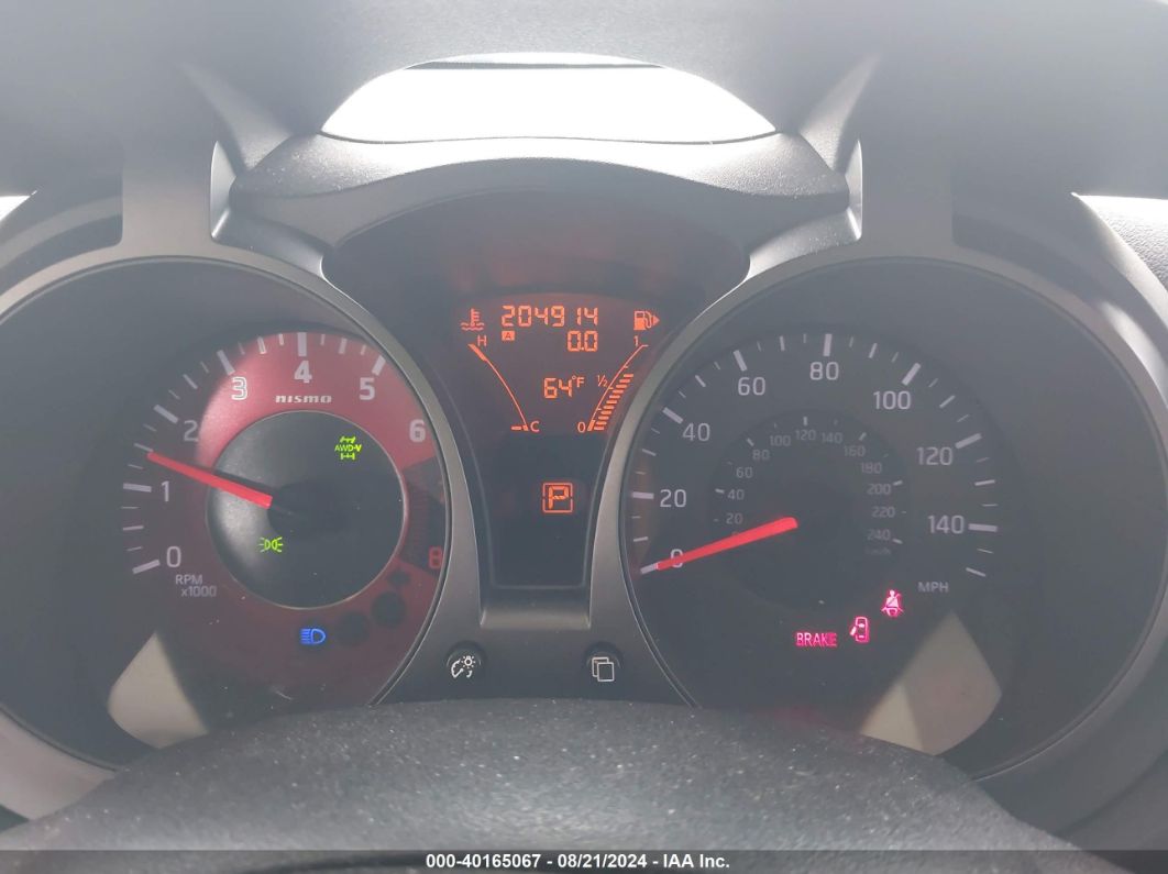2013 Nissan Juke Nismo Черный vin: JN8AF5MV1DT231603
