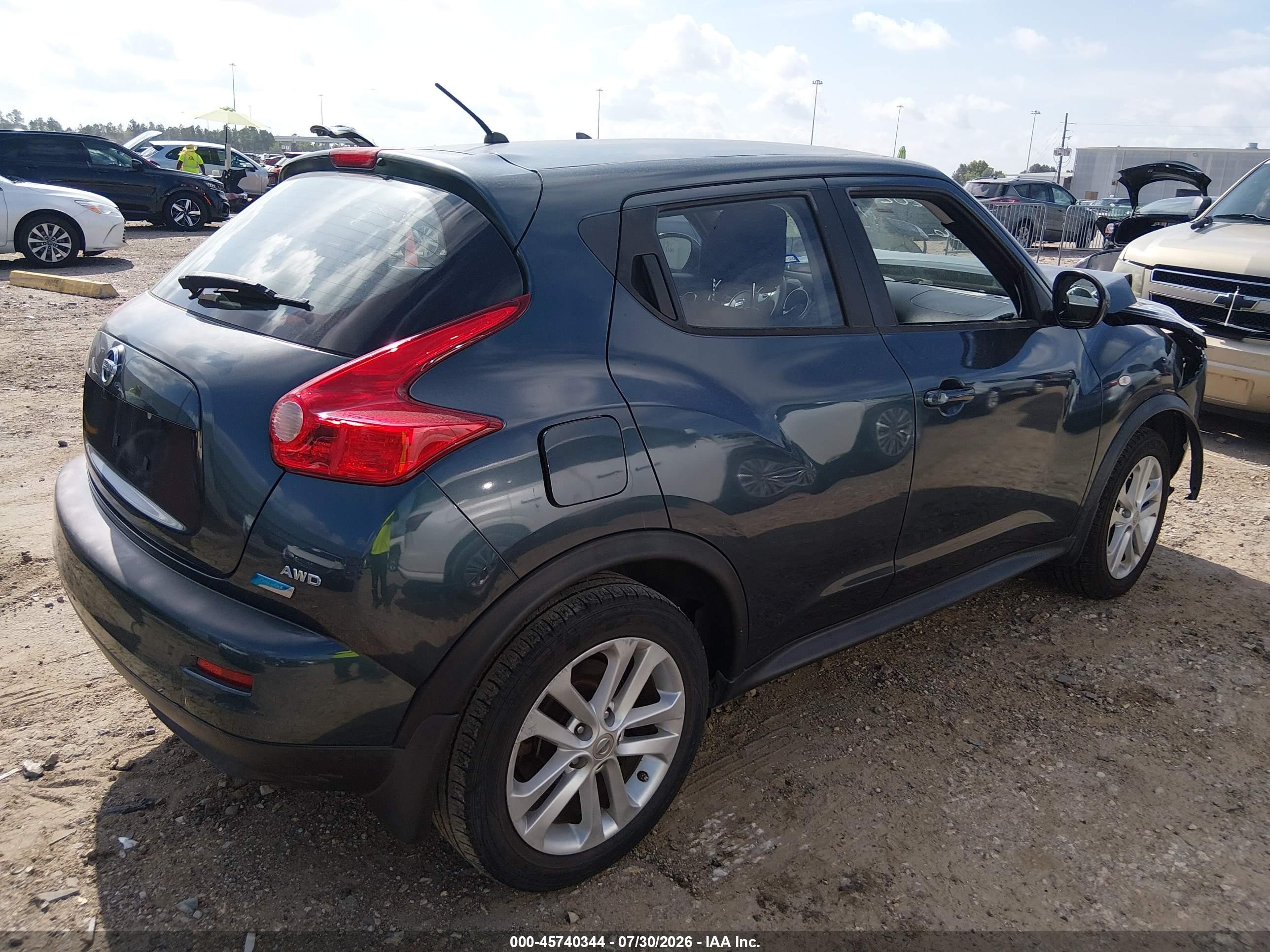 2014 Nissan Juke S Green vin: JN8AF5MV1ET363567