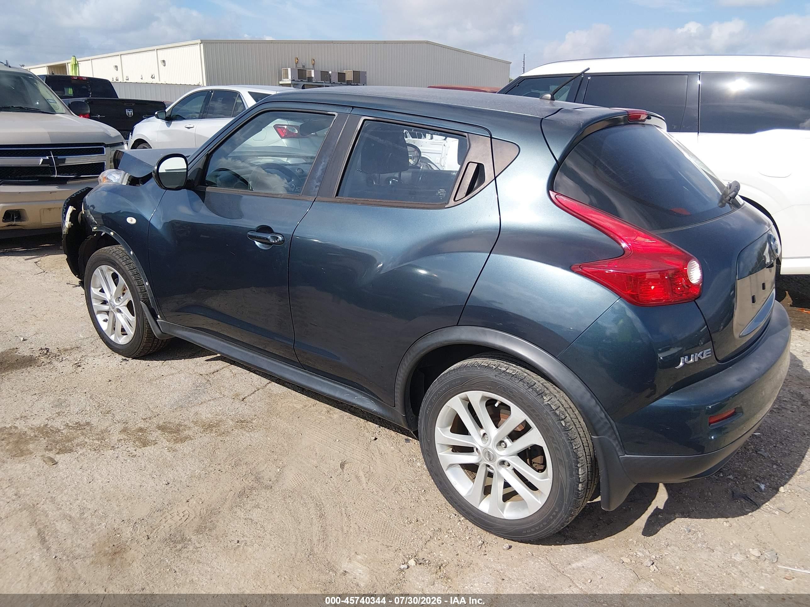 2014 Nissan Juke S Green vin: JN8AF5MV1ET363567