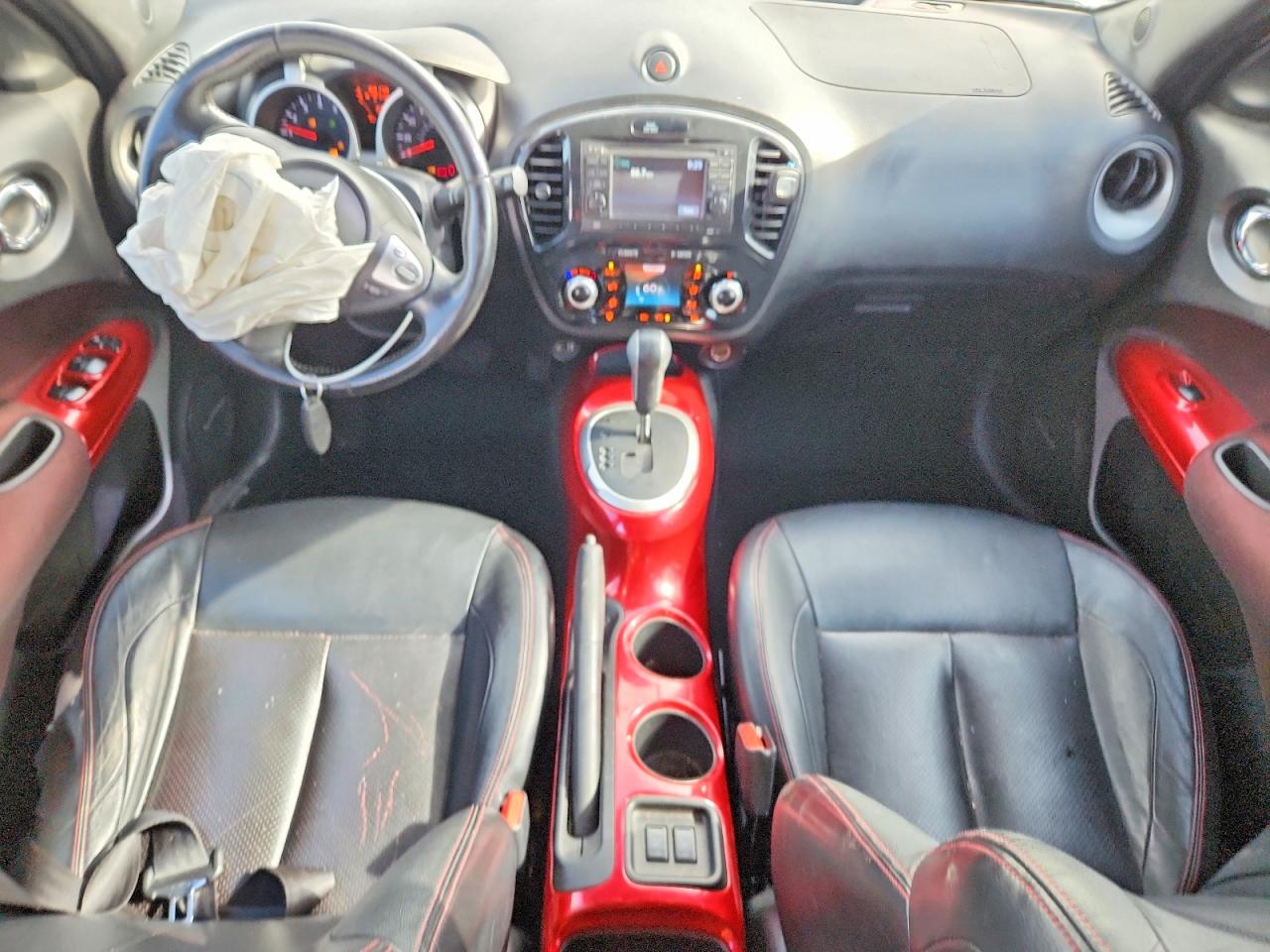 2014 Nissan Juke Sl White vin: JN8AF5MV1ET363584