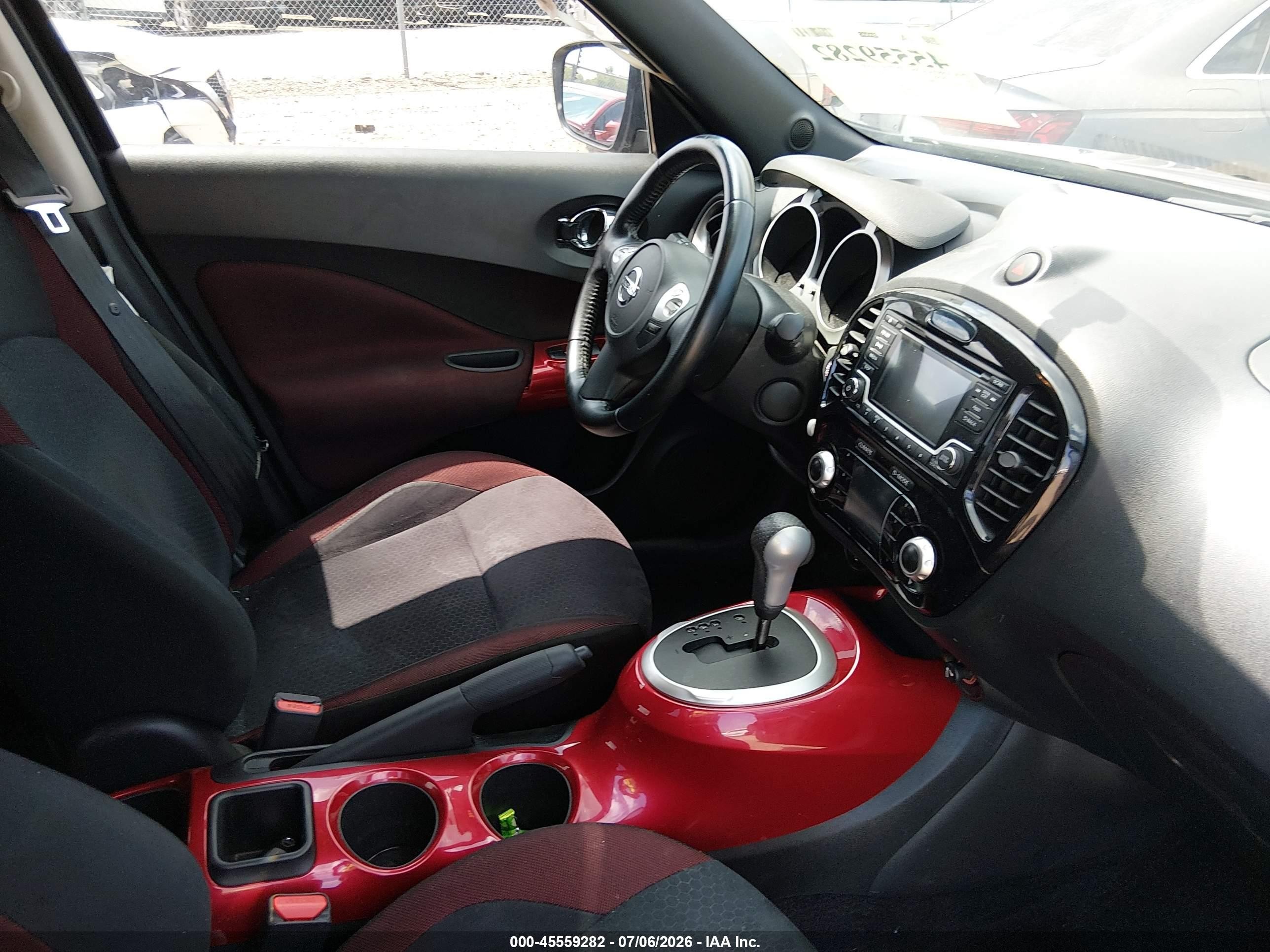 2015 Nissan Juke Sv Черный vin: JN8AF5MV1FT551880