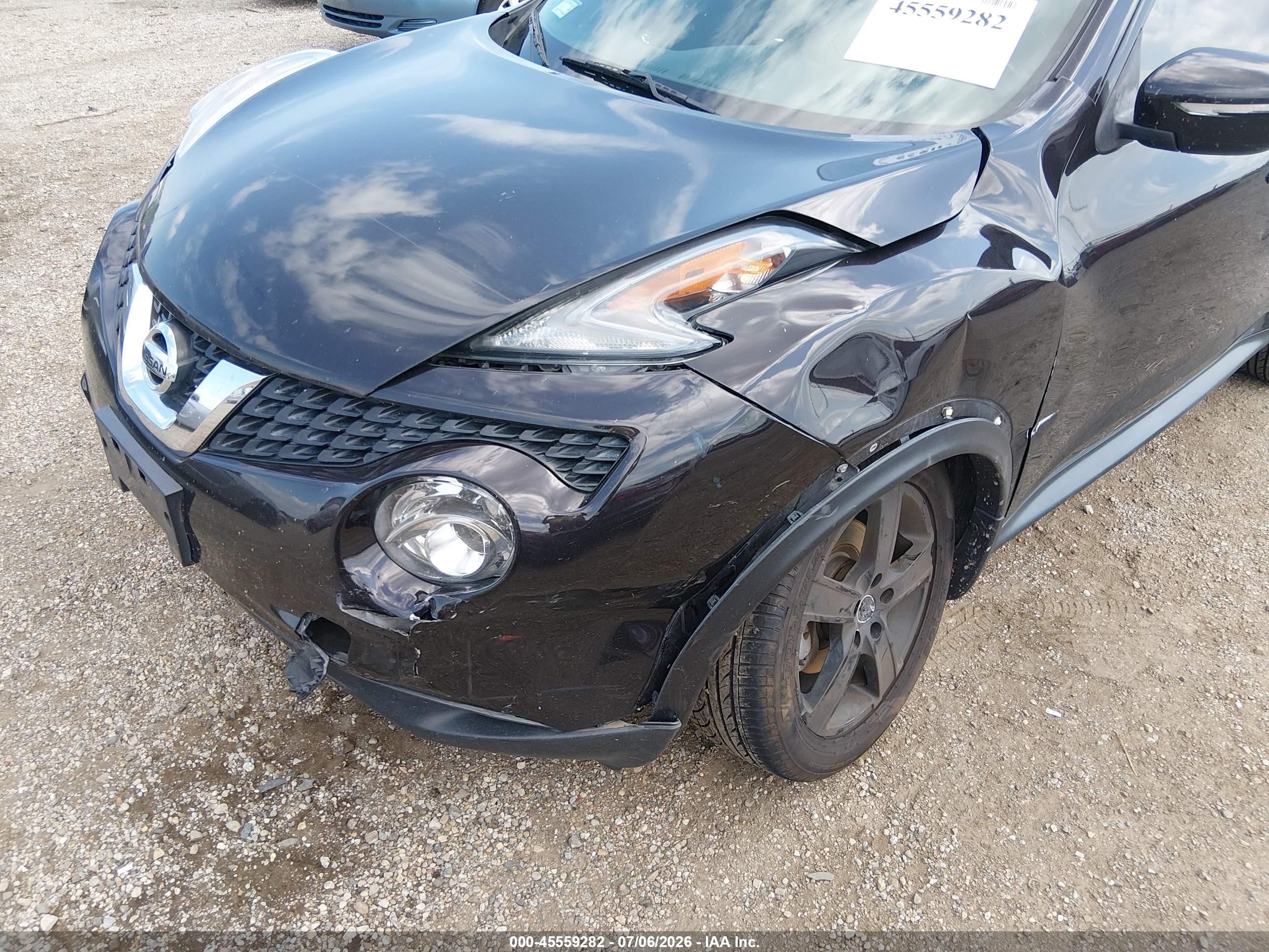 2015 Nissan Juke Sv Черный vin: JN8AF5MV1FT551880