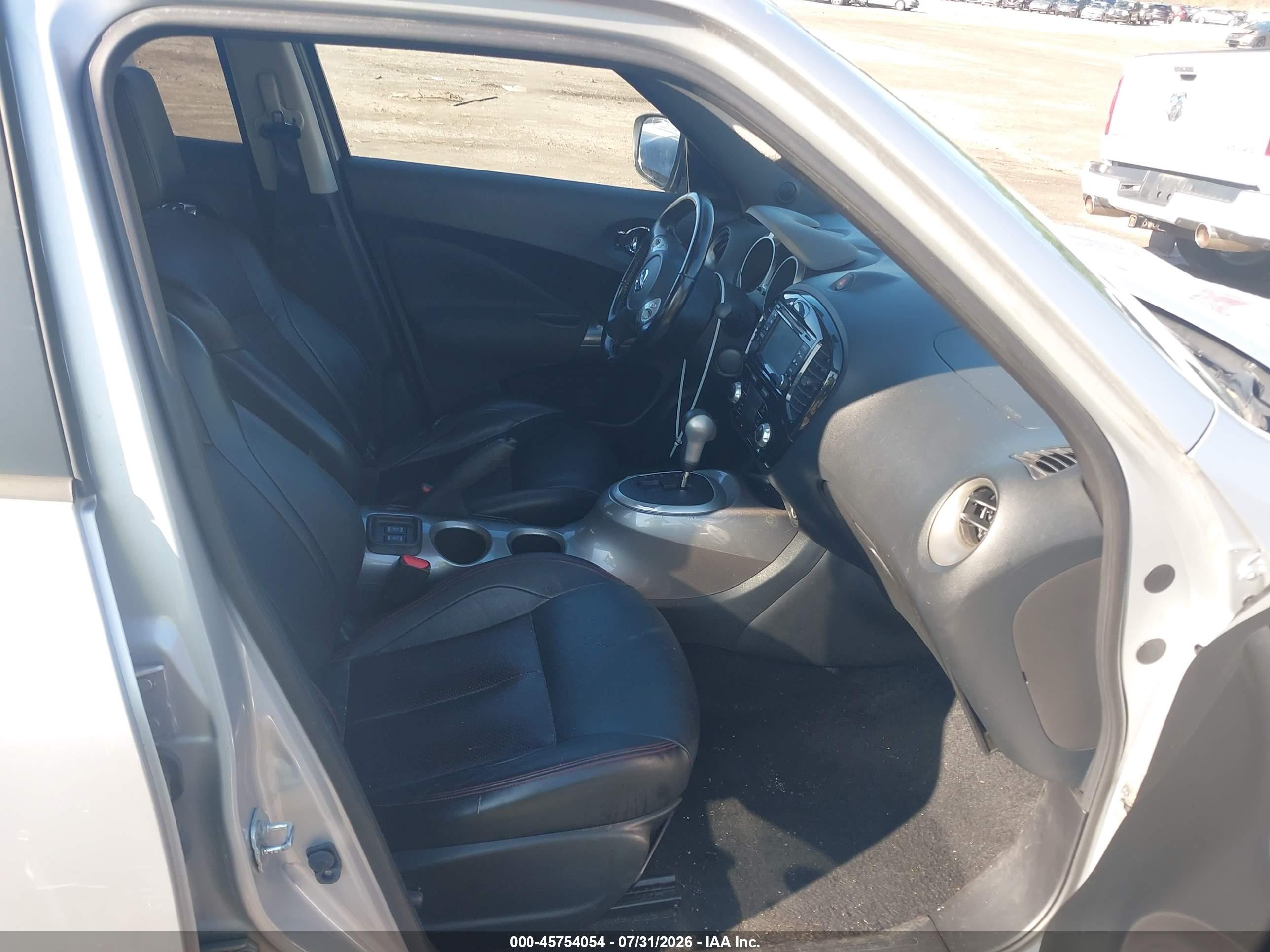 2015 Nissan Juke Sl Gray vin: JN8AF5MV1FT555797
