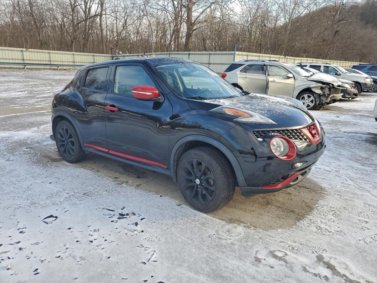 2015 Nissan Juke S Black vin: JN8AF5MV1FT560160