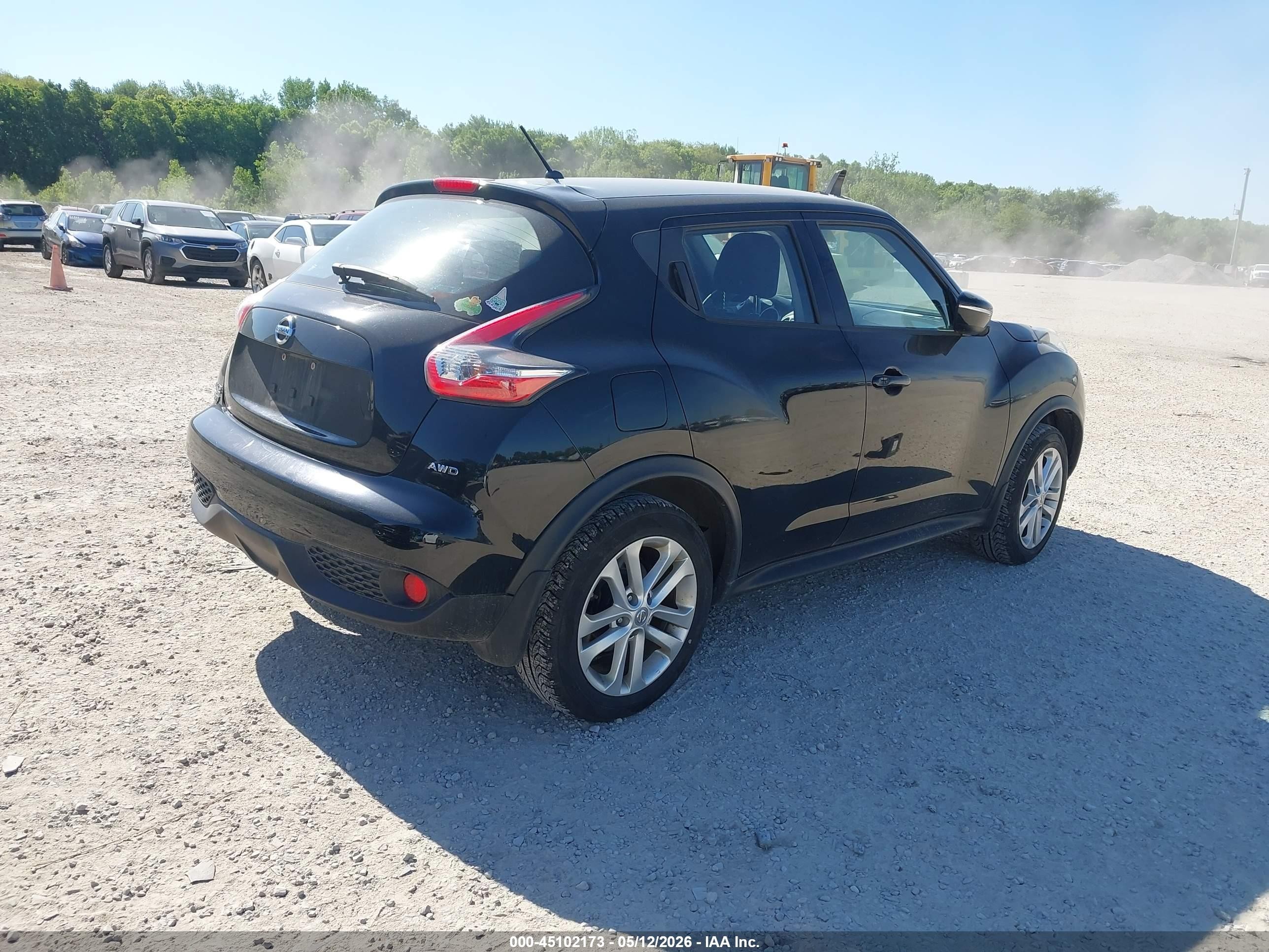 2015 Nissan Juke S Black vin: JN8AF5MV1FT565603