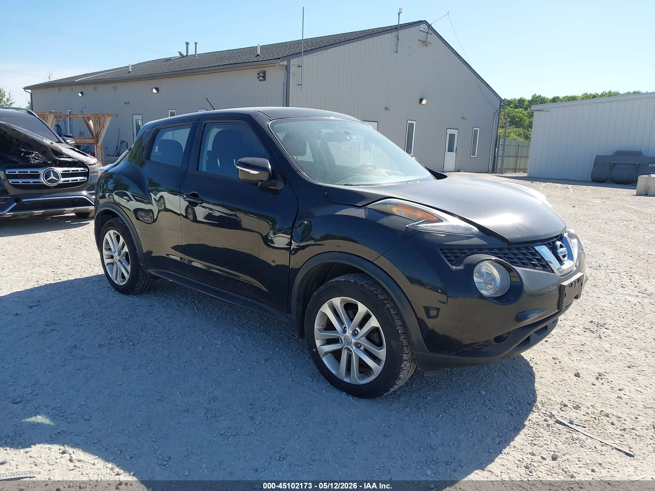 2015 Nissan Juke S Black vin: JN8AF5MV1FT565603