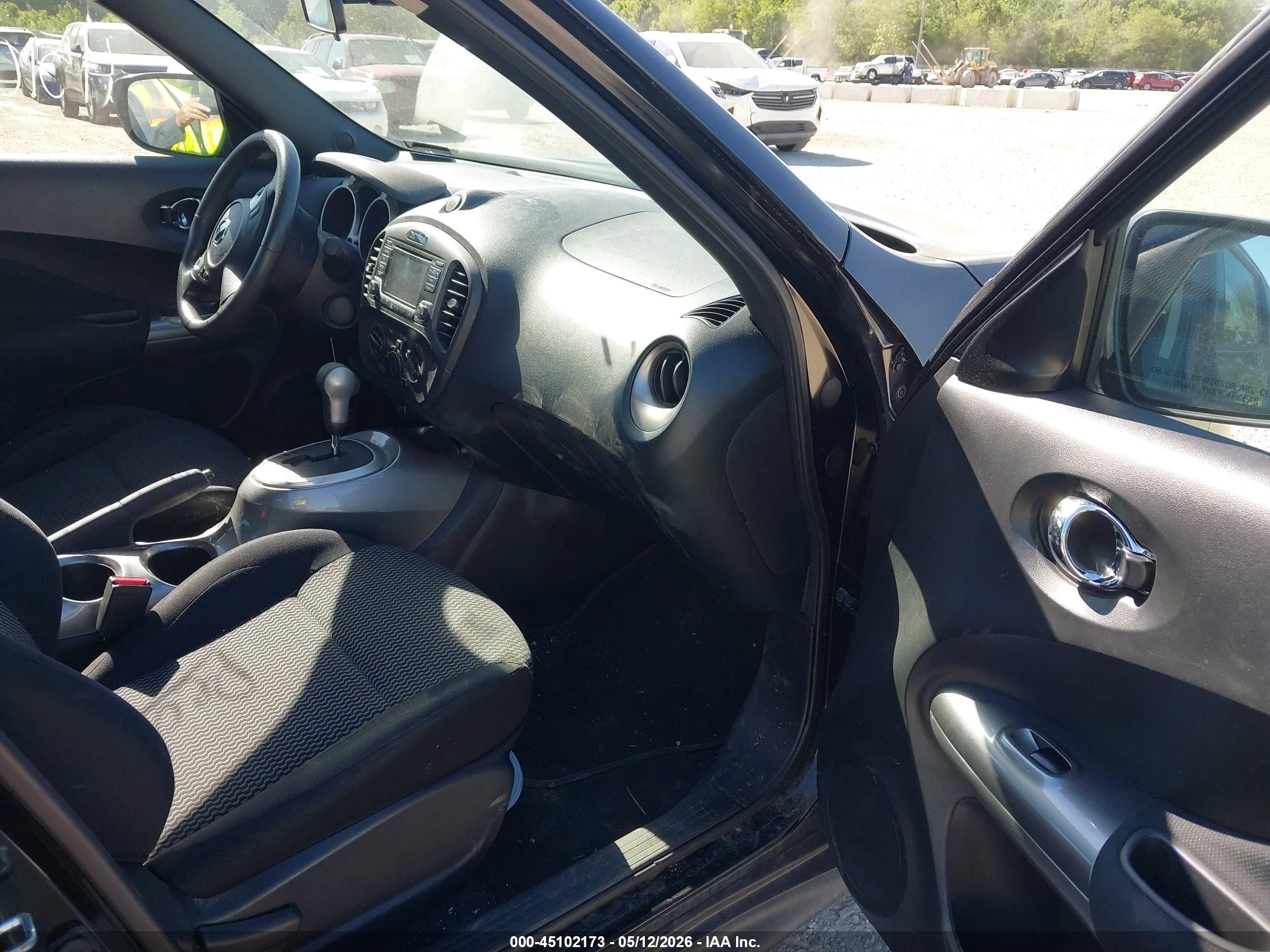 2015 Nissan Juke S Black vin: JN8AF5MV1FT565603