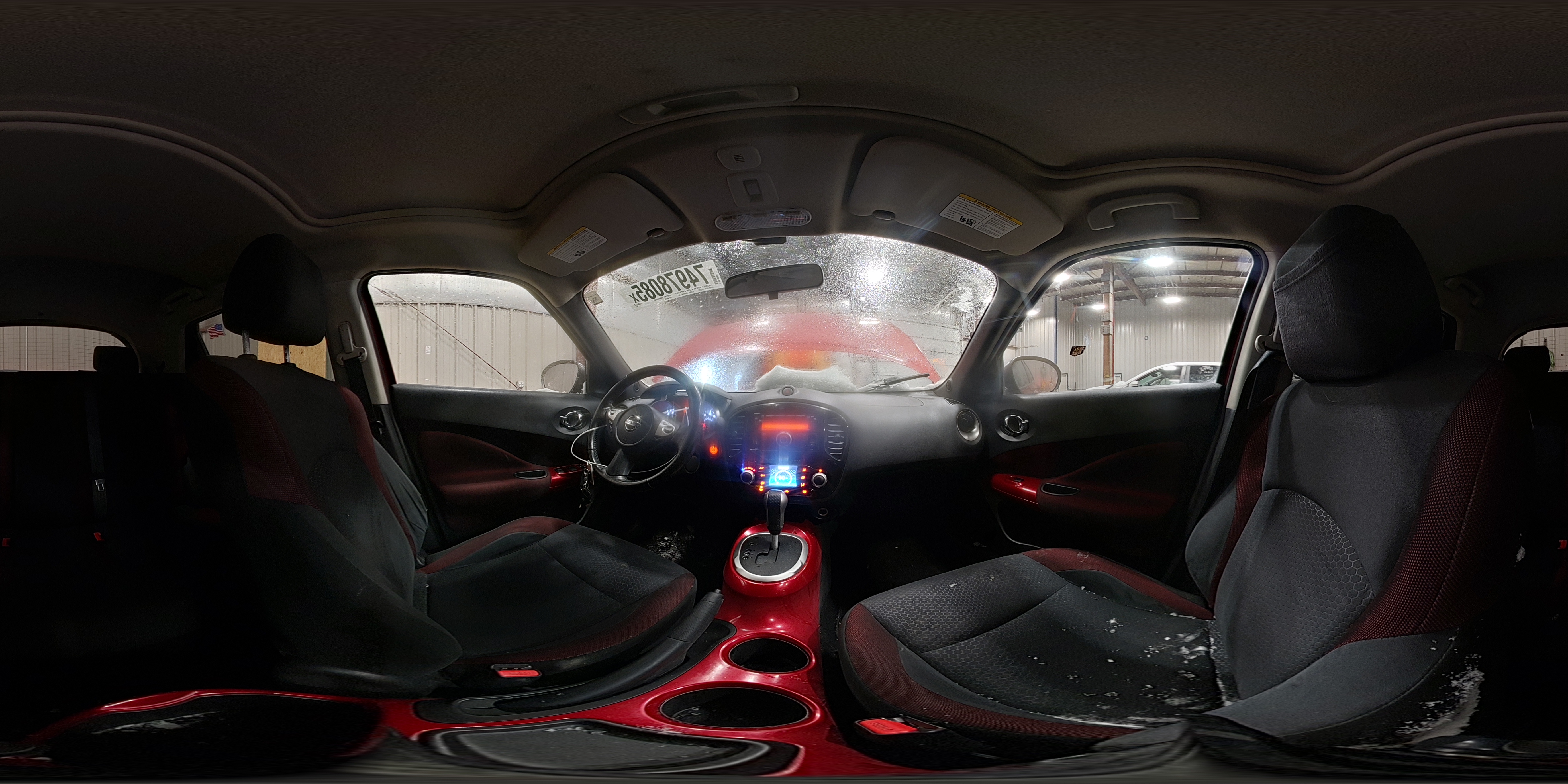 2011 Nissan Juke S Red vin: JN8AF5MV2BT008435