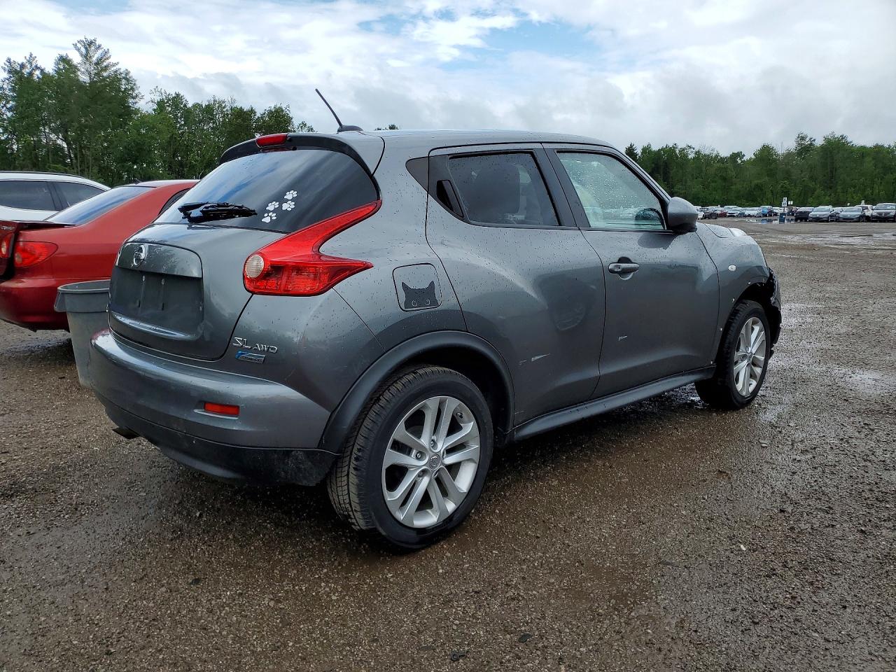 2011 Nissan Juke S Gray vin: JN8AF5MV2BT021704