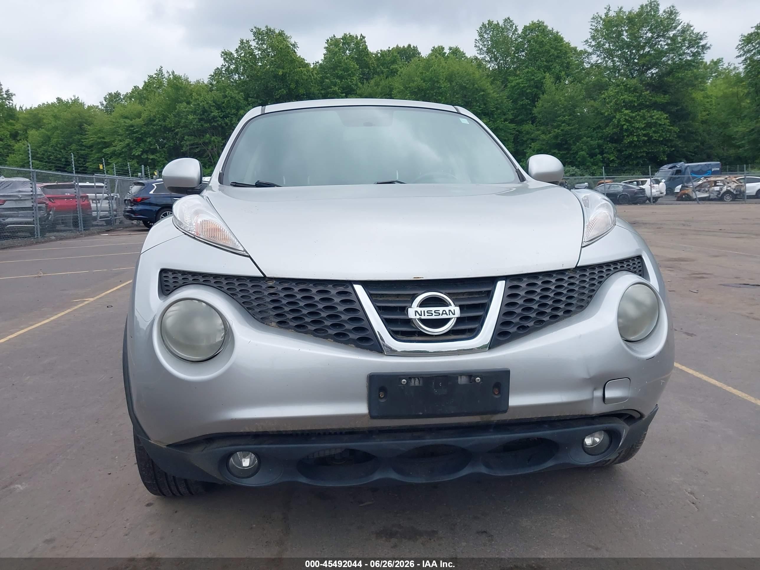2011 Nissan Juke Sl Silver vin: JN8AF5MV2BT026224