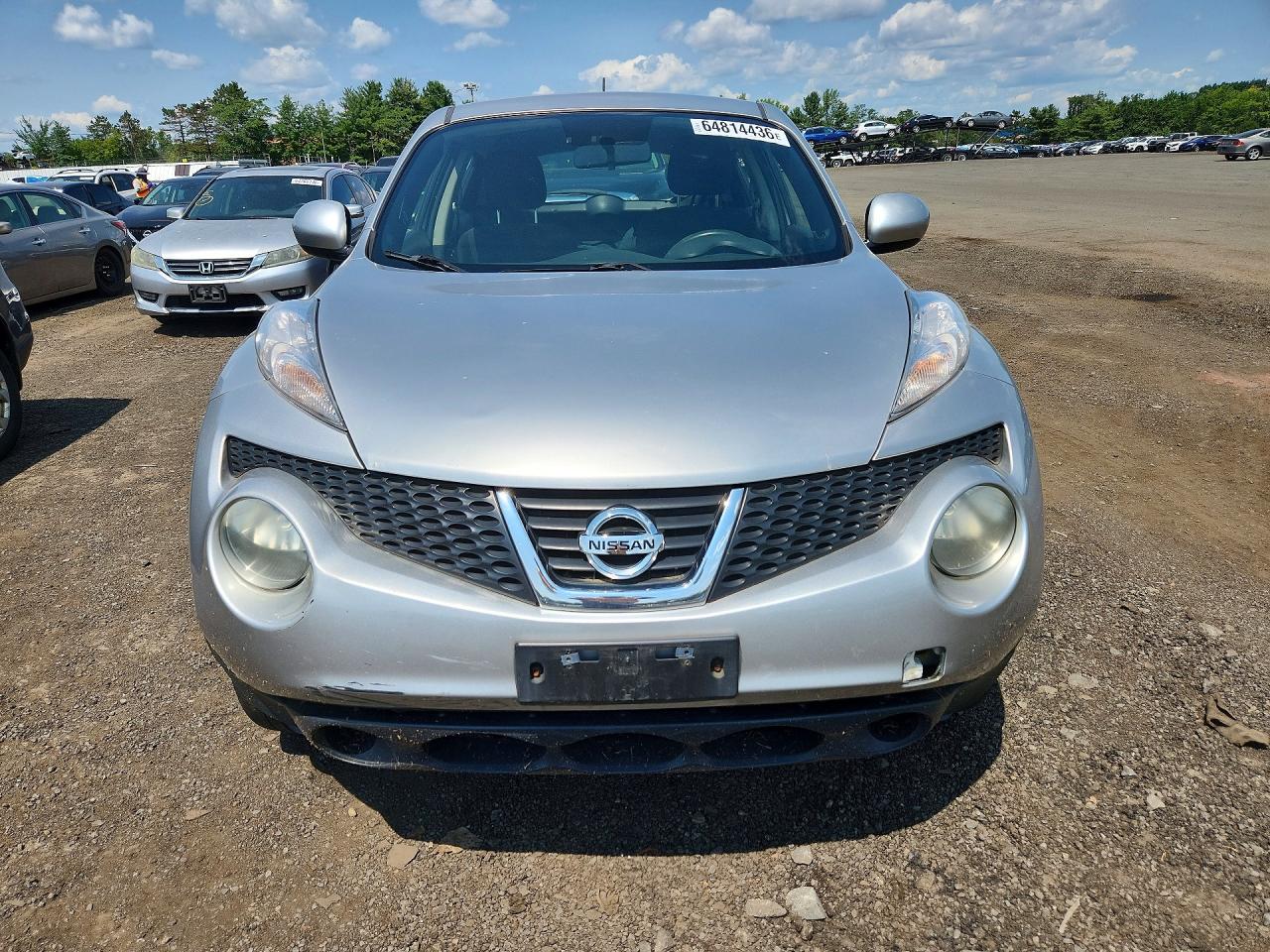 2012 Nissan Juke S Silver vin: JN8AF5MV2CT105412