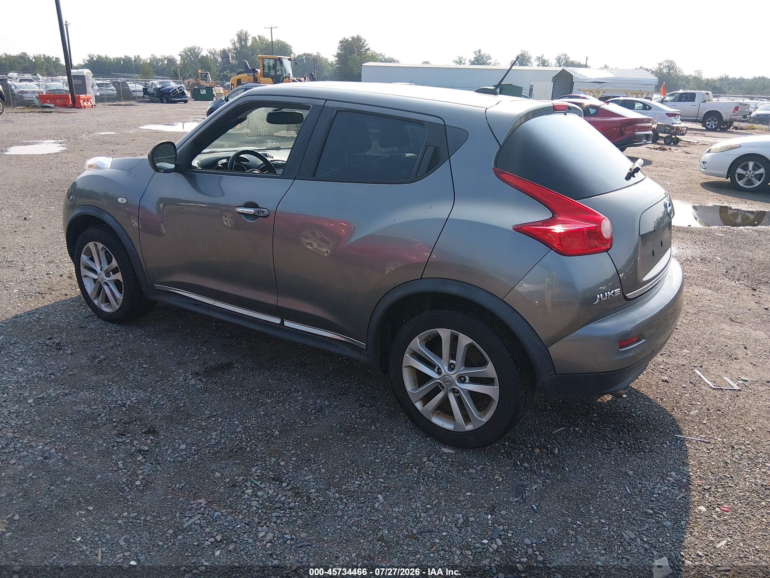 2012 Nissan Juke Sl Gray vin: JN8AF5MV2CT106902