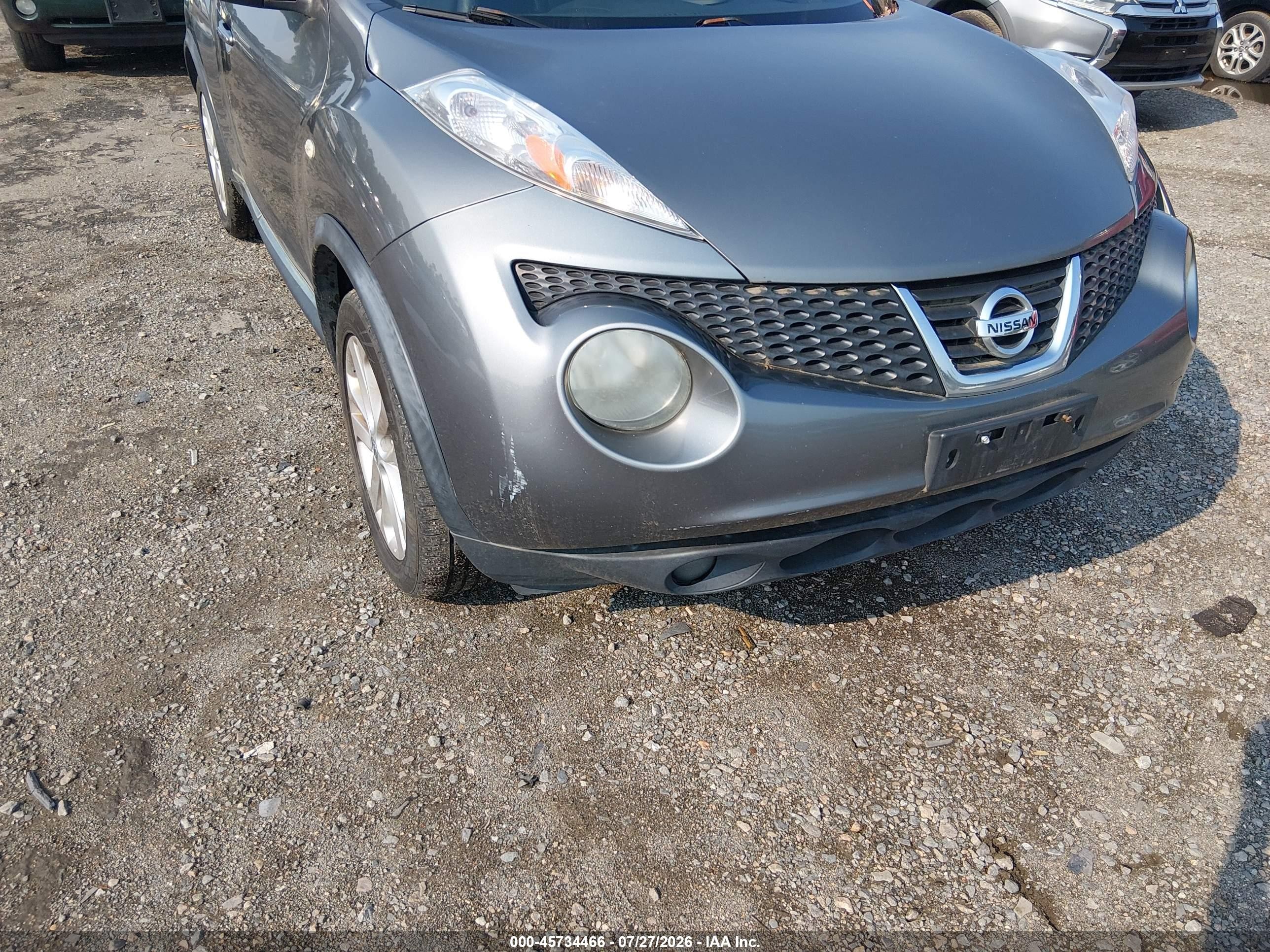 2012 Nissan Juke Sl Gray vin: JN8AF5MV2CT106902