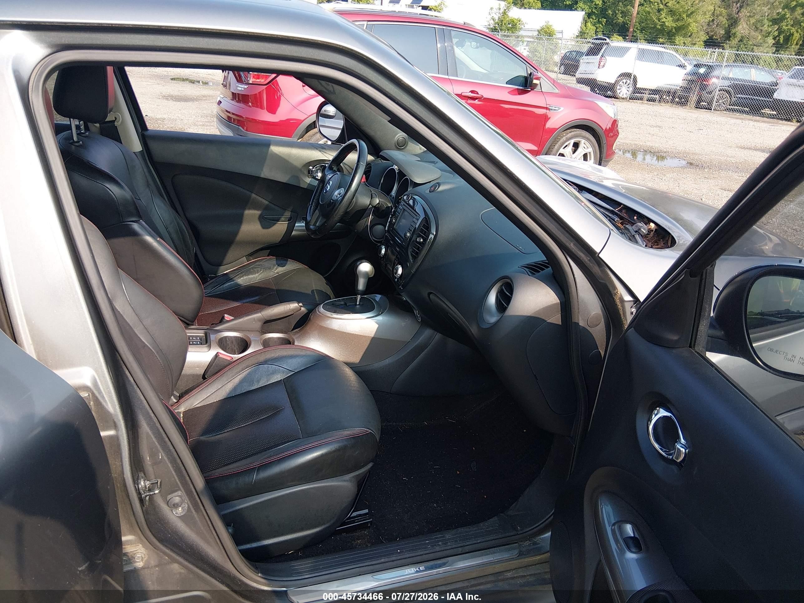 2012 Nissan Juke Sl Gray vin: JN8AF5MV2CT106902
