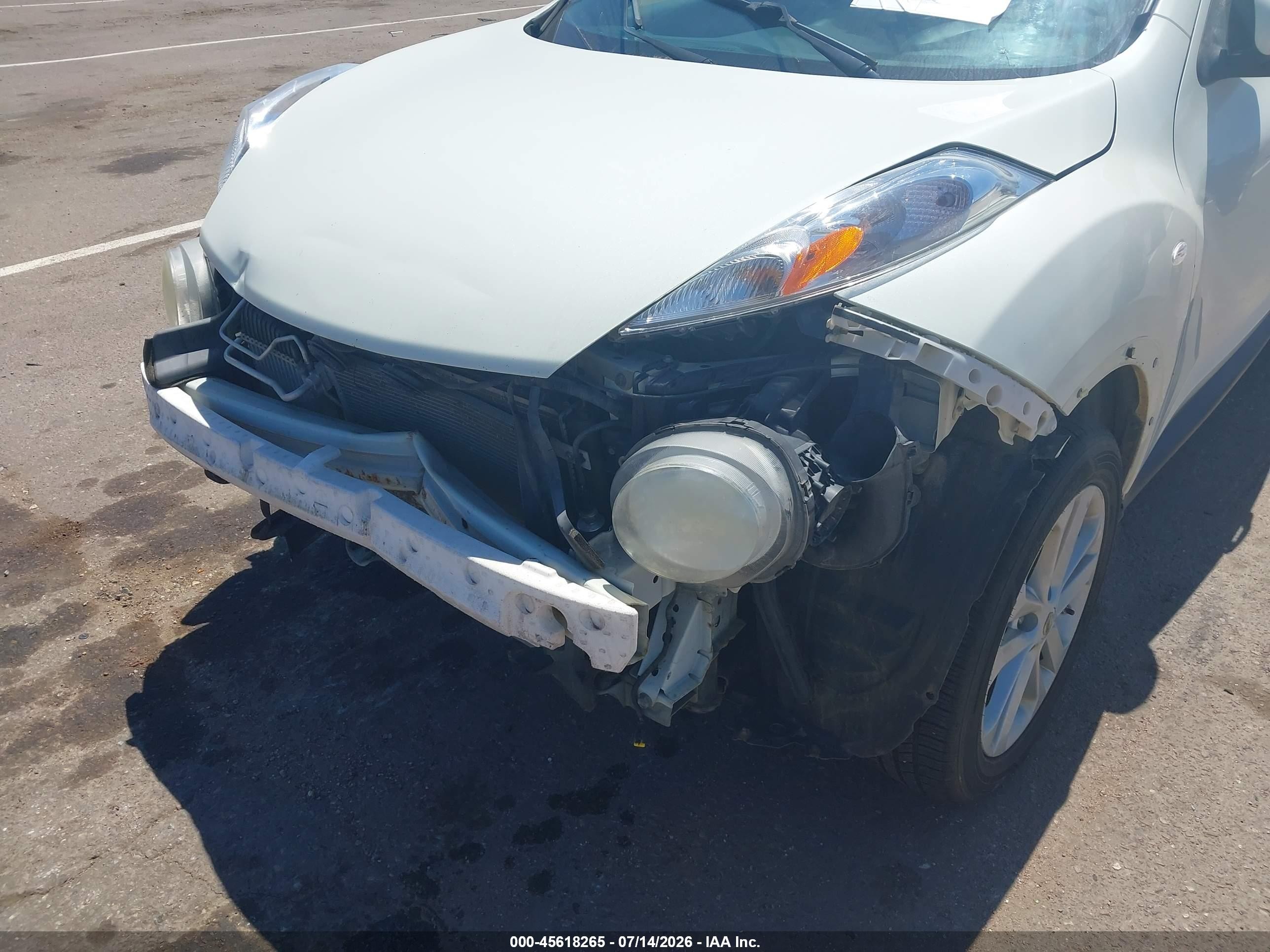 2012 Nissan Juke Sl White vin: JN8AF5MV2CT107404