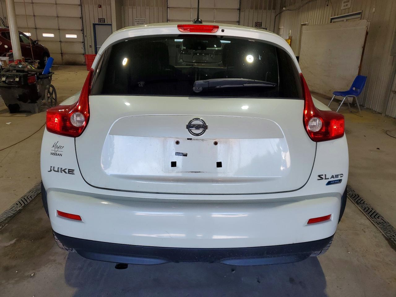2012 Nissan Juke S Белый vin: JN8AF5MV2CT108102
