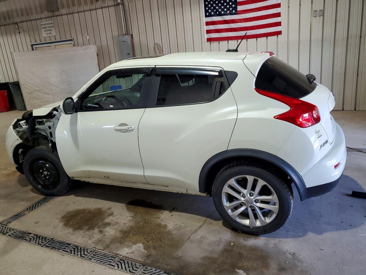 2012 Nissan Juke S Белый vin: JN8AF5MV2CT108102