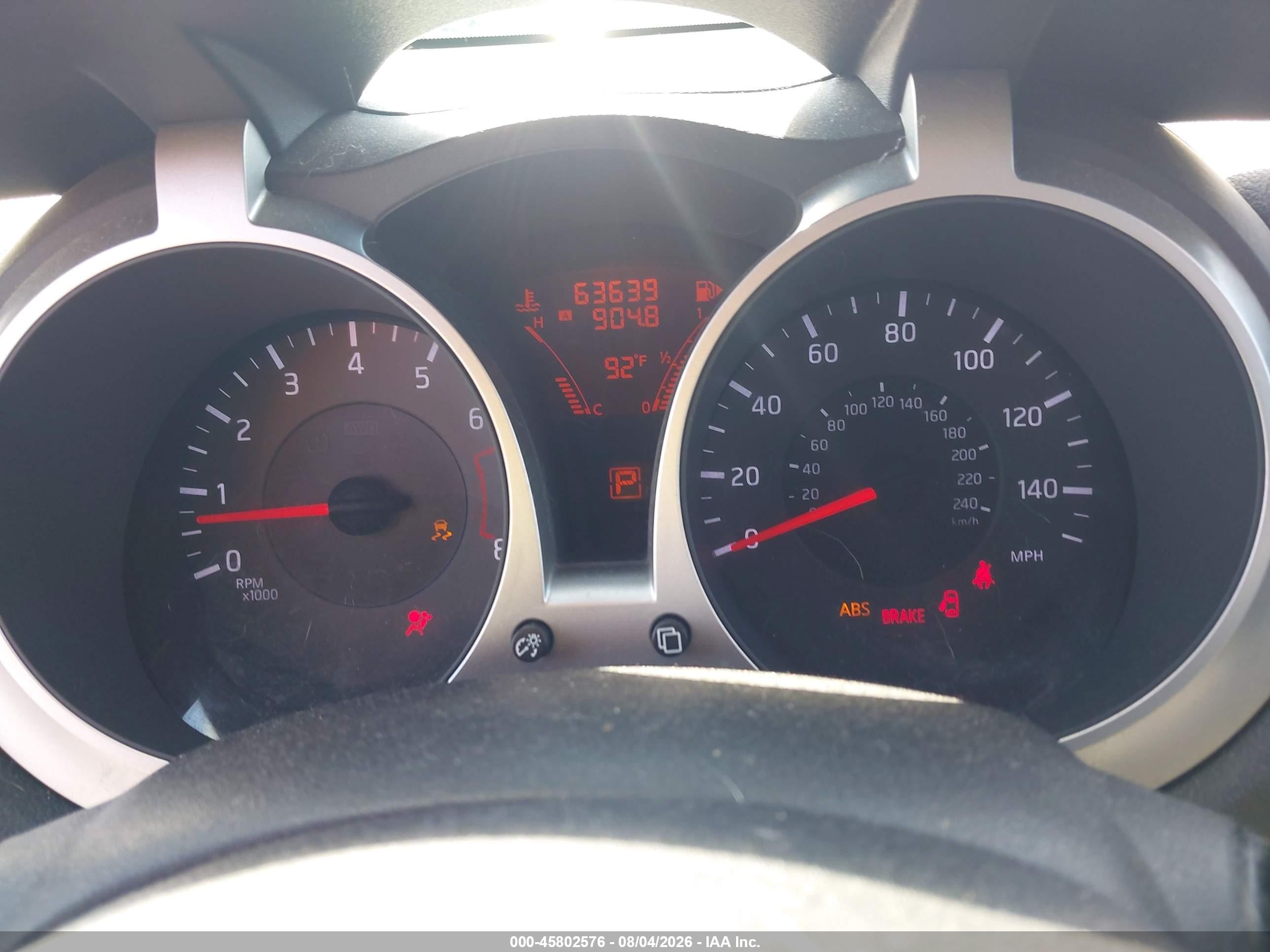 2012 Nissan Juke Sl Red vin: JN8AF5MV2CT108276