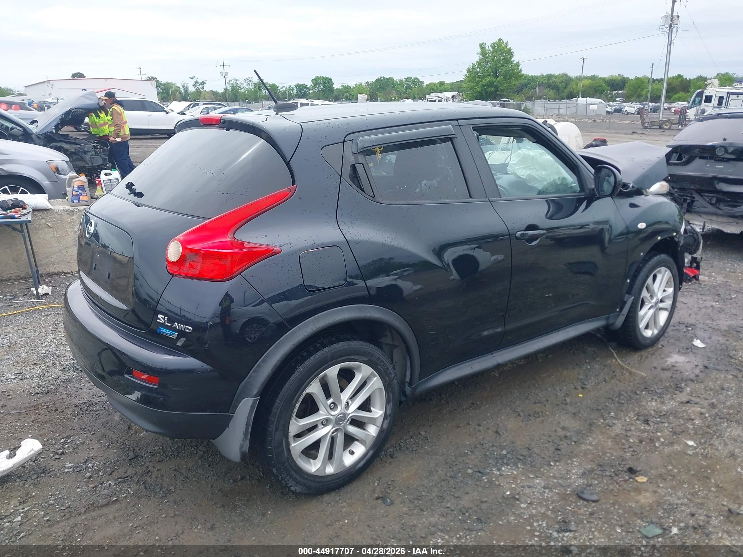 2012 Nissan Juke Sl Black vin: JN8AF5MV2CT110741