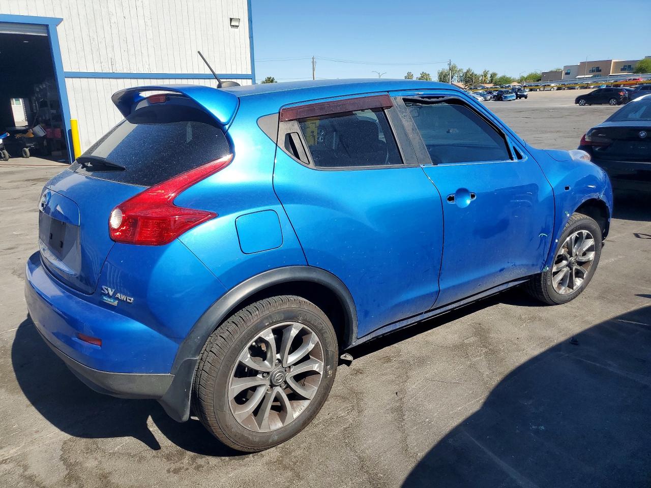 2012 Nissan Juke S Blue vin: JN8AF5MV2CT113008