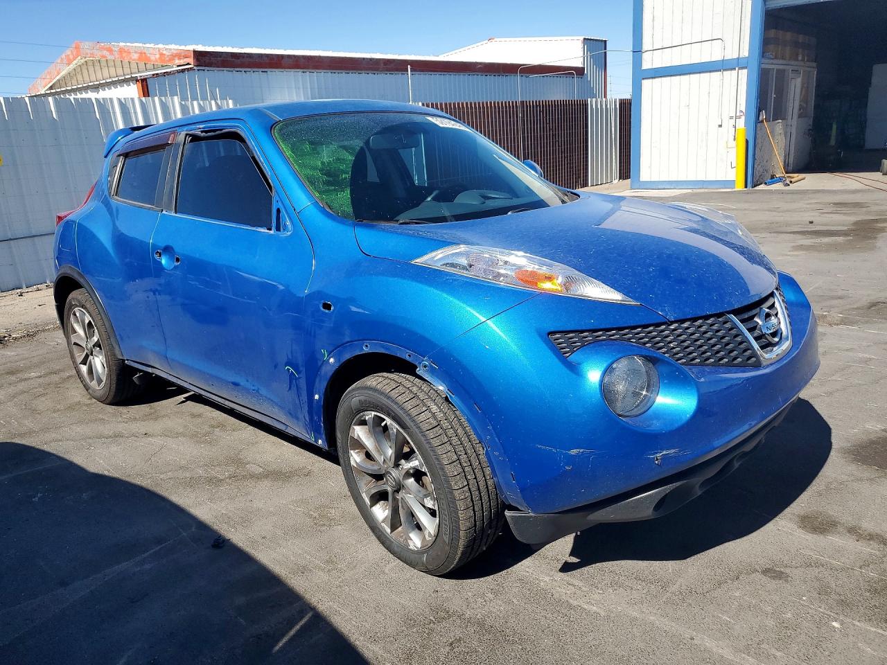 2012 Nissan Juke S Blue vin: JN8AF5MV2CT113008