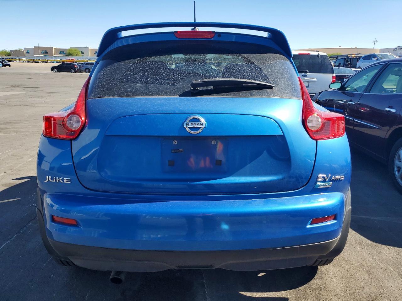 2012 Nissan Juke S Blue vin: JN8AF5MV2CT113008