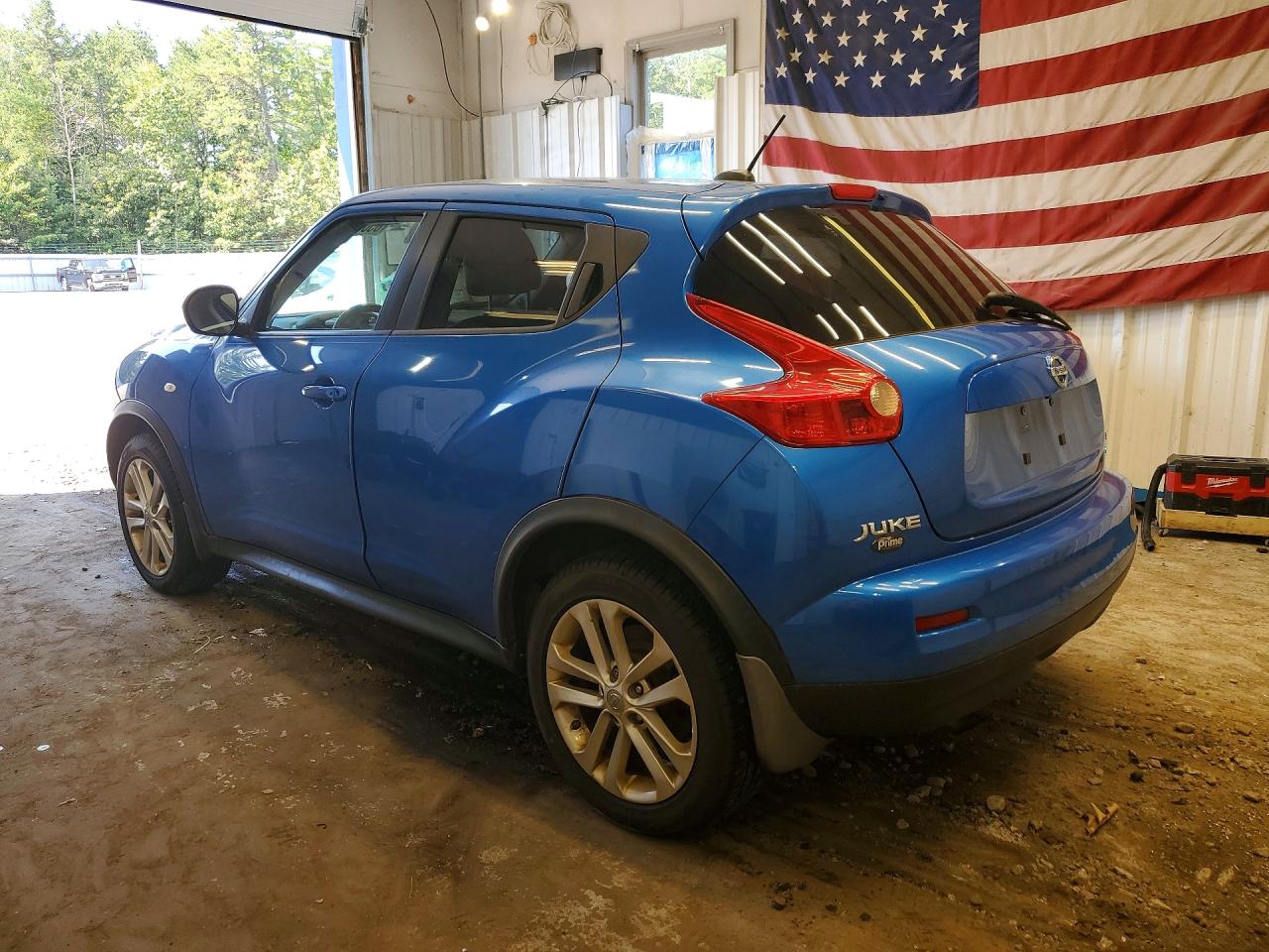 2012 Nissan Juke S Blue vin: JN8AF5MV2CT116006