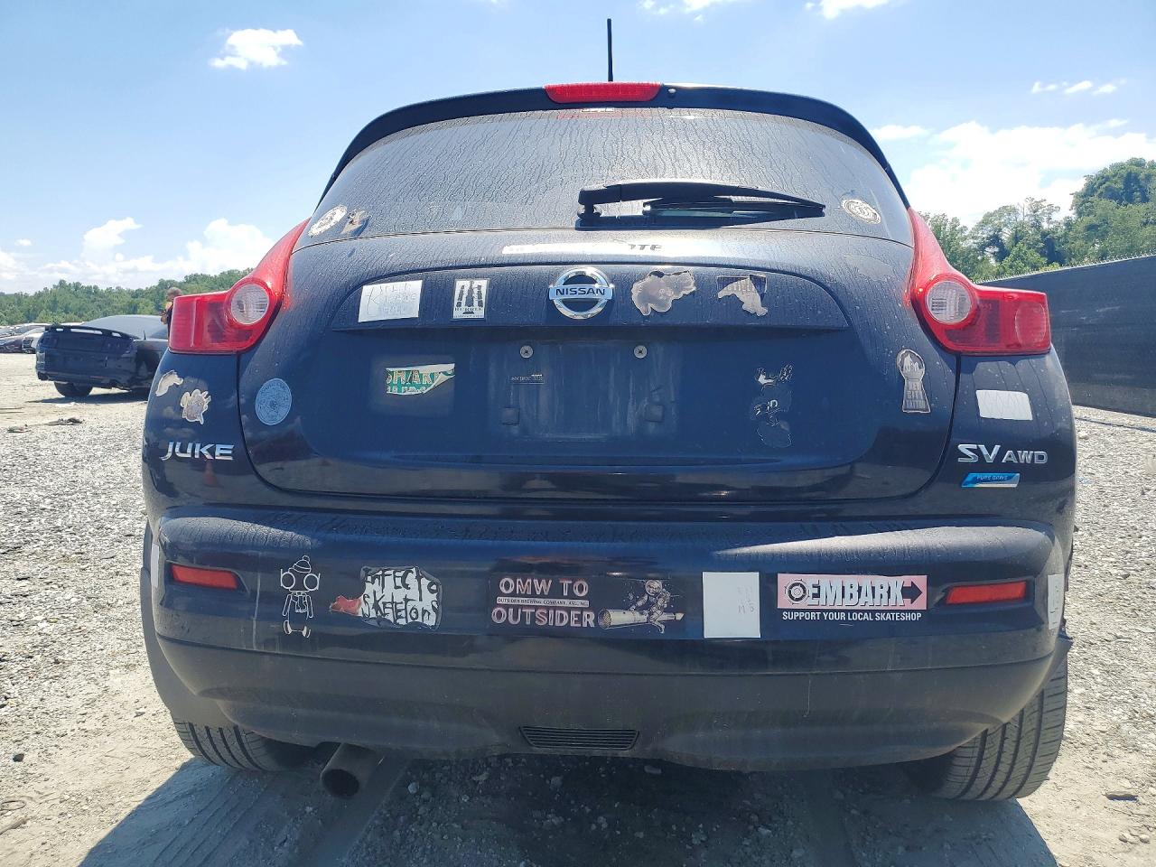 2012 Nissan Juke S Black vin: JN8AF5MV2CT120332