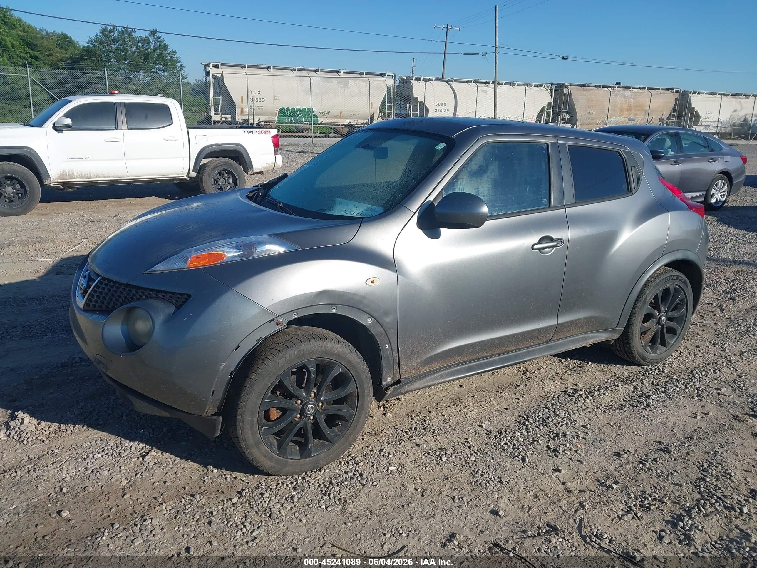 2012 Nissan Juke Sl Gray vin: JN8AF5MV2CT123649