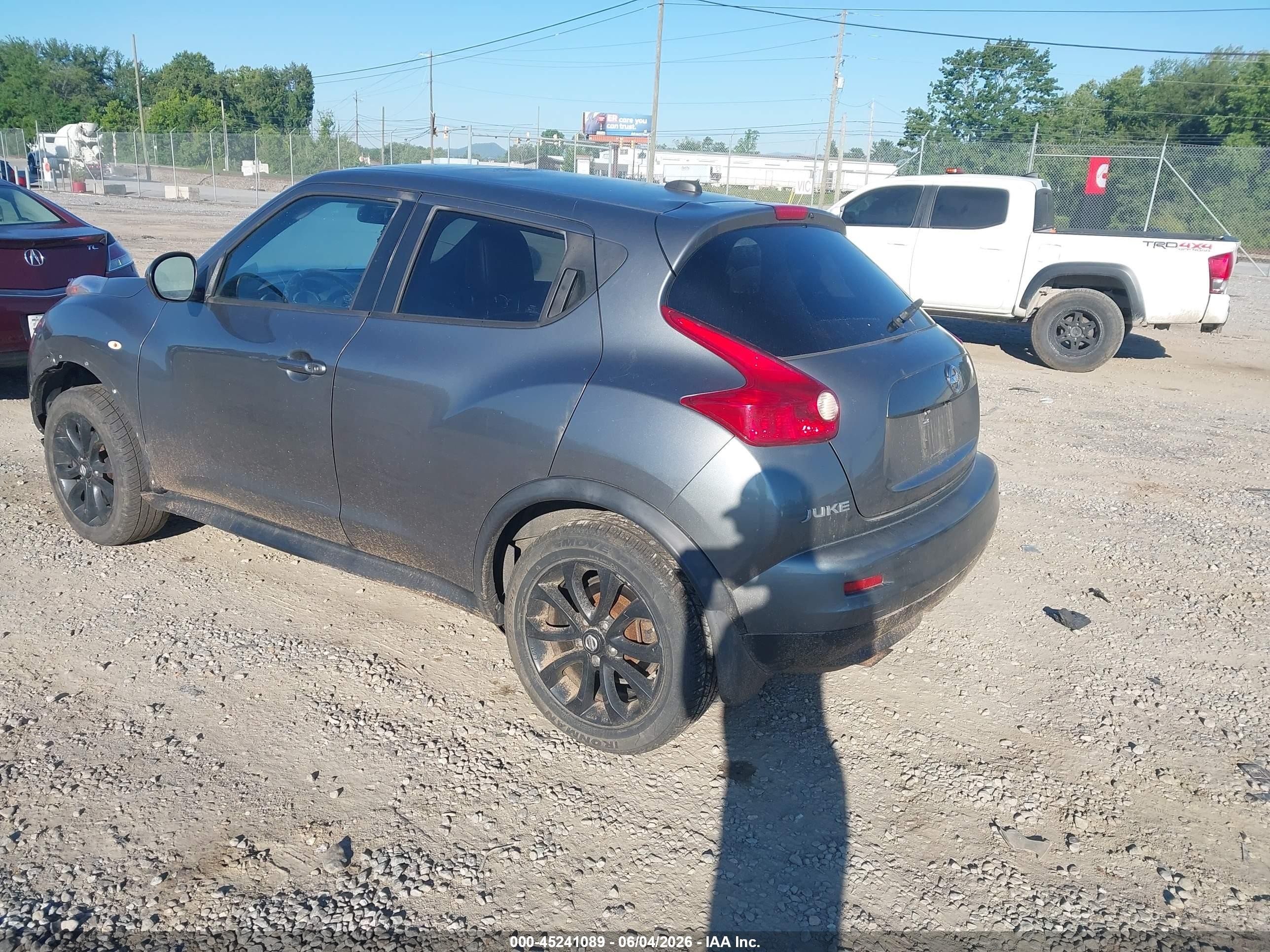 2012 Nissan Juke Sl Gray vin: JN8AF5MV2CT123649