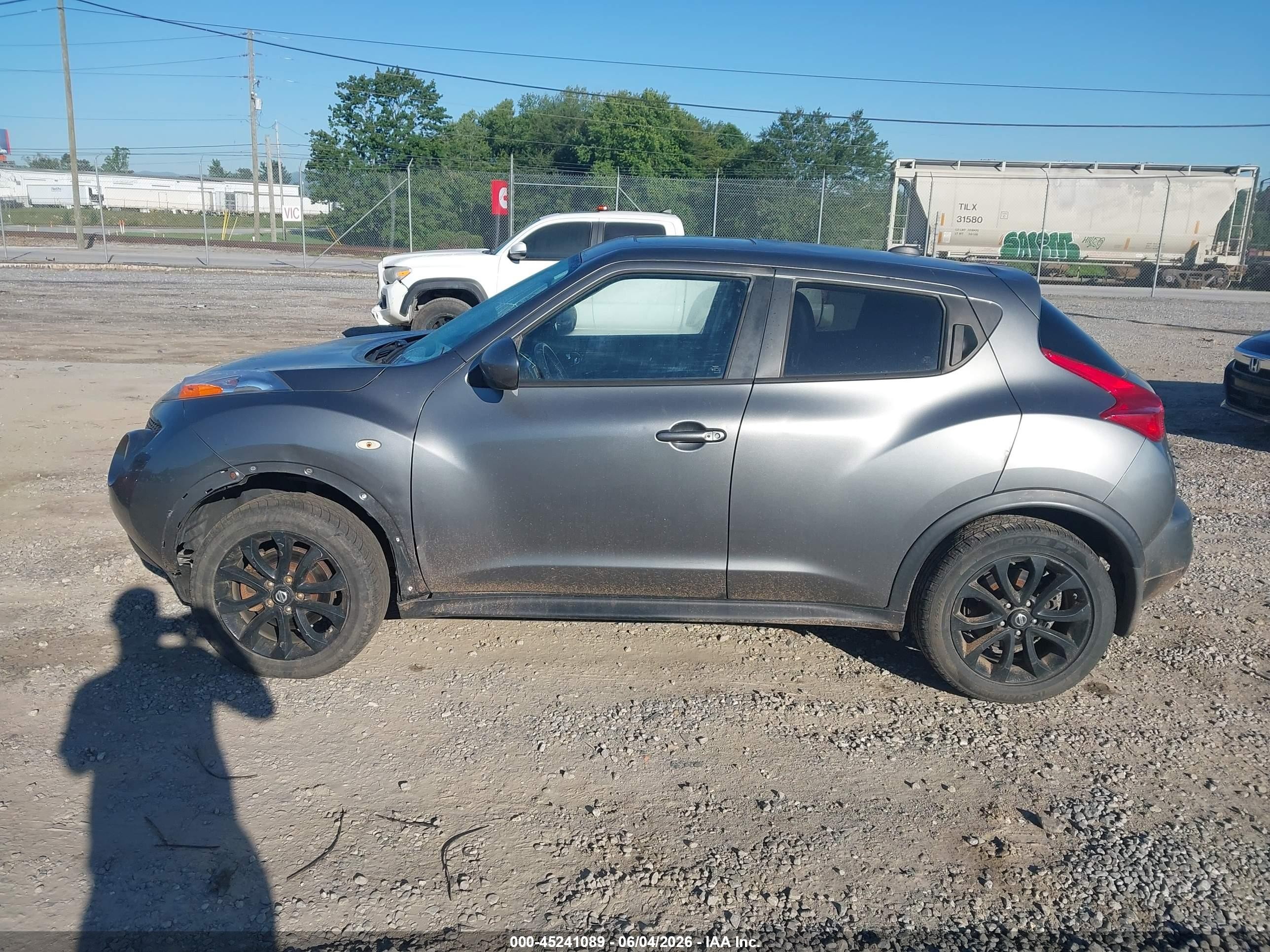 2012 Nissan Juke Sl Gray vin: JN8AF5MV2CT123649
