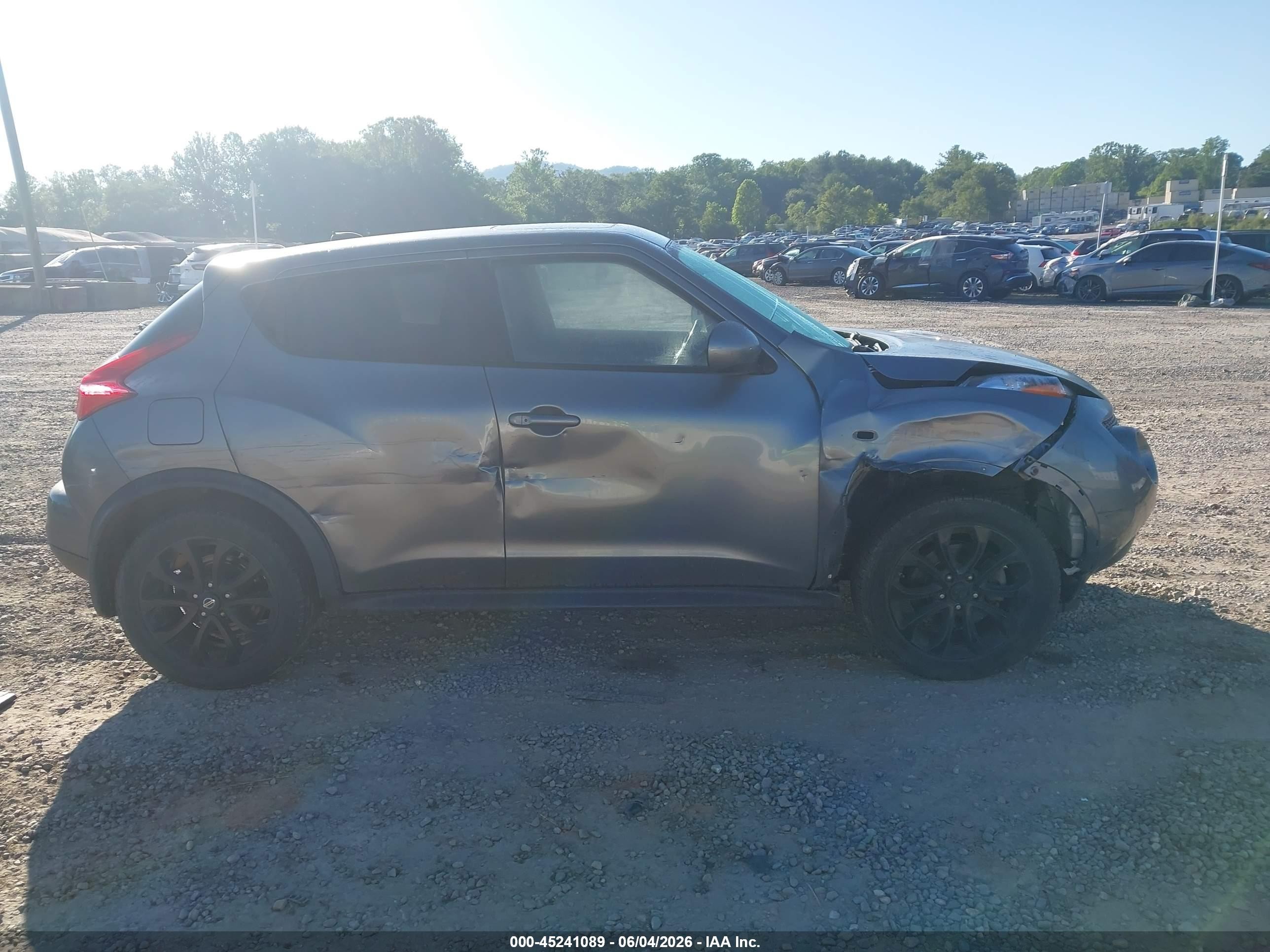 2012 Nissan Juke Sl Gray vin: JN8AF5MV2CT123649