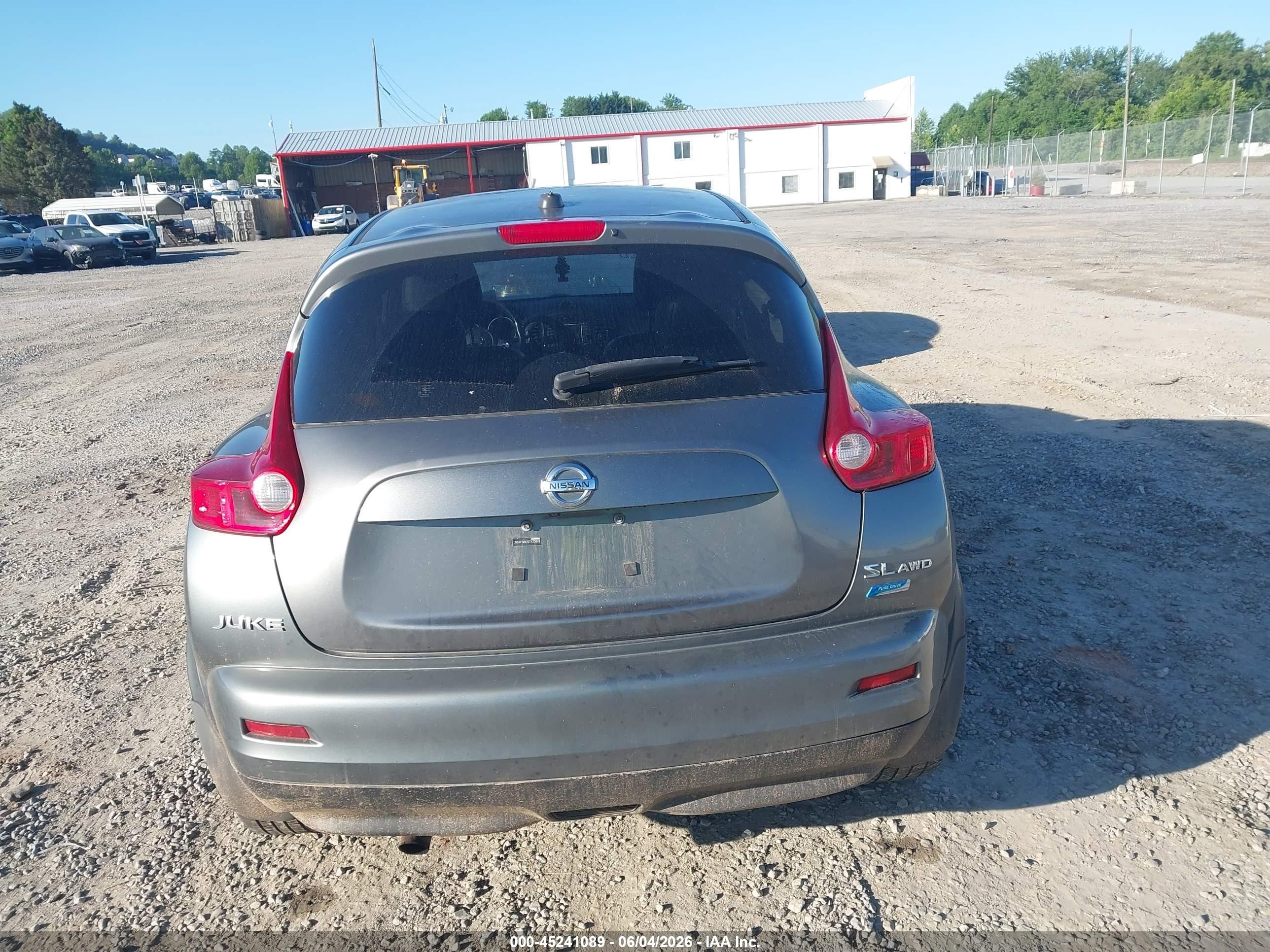 2012 Nissan Juke Sl Gray vin: JN8AF5MV2CT123649
