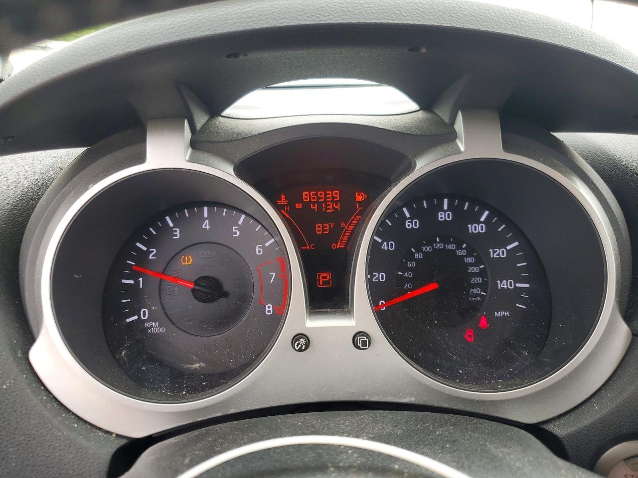 2012 Nissan Juke S Угольный vin: JN8AF5MV2CT125420