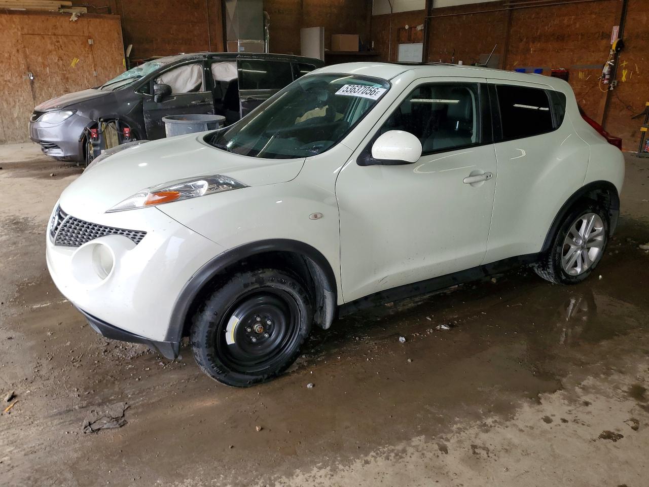 2012 Nissan Juke S/sv/sl White vin: JN8AF5MV2CT125546