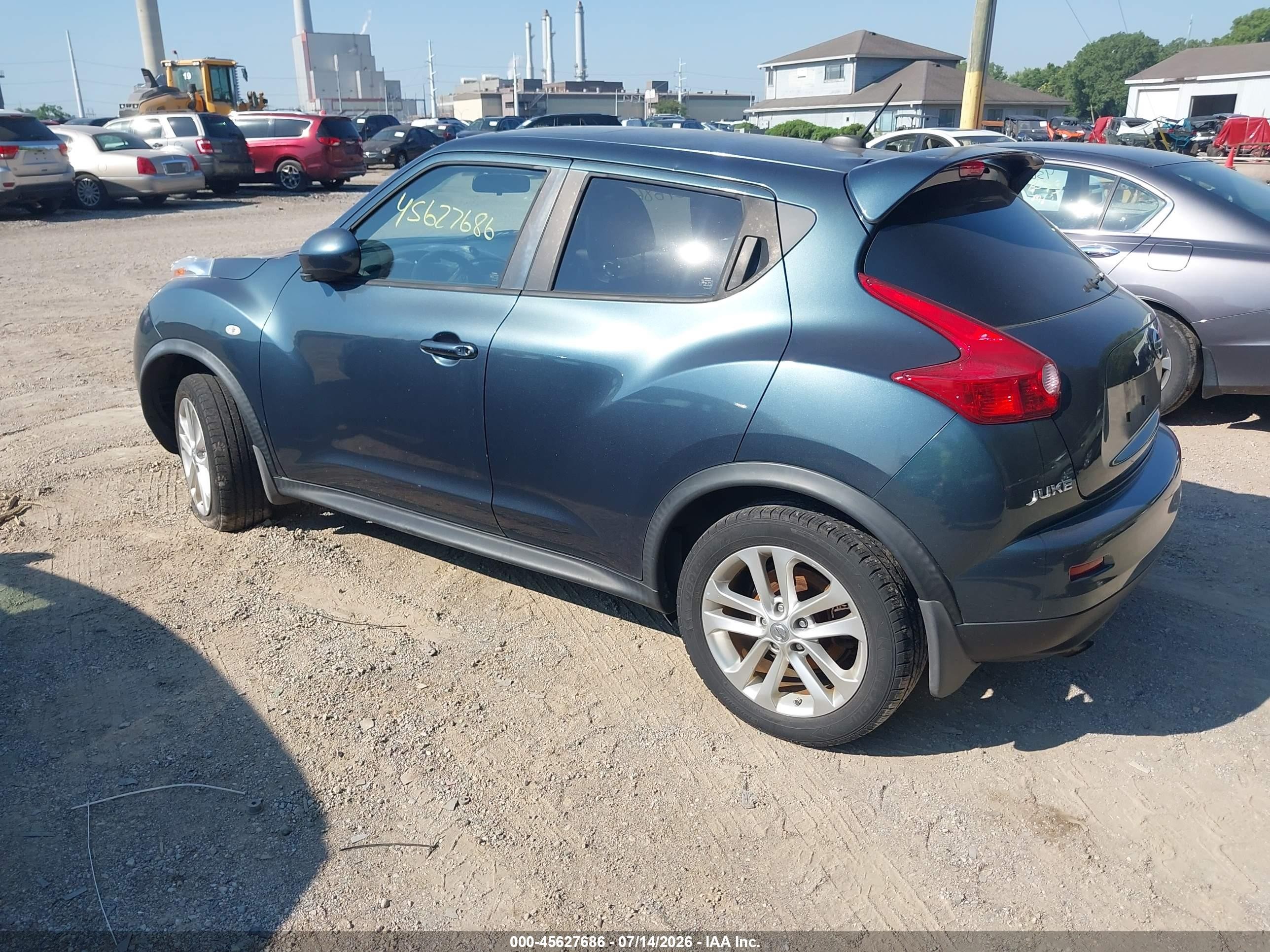 2012 Nissan Juke Sl Blue vin: JN8AF5MV2CT127488