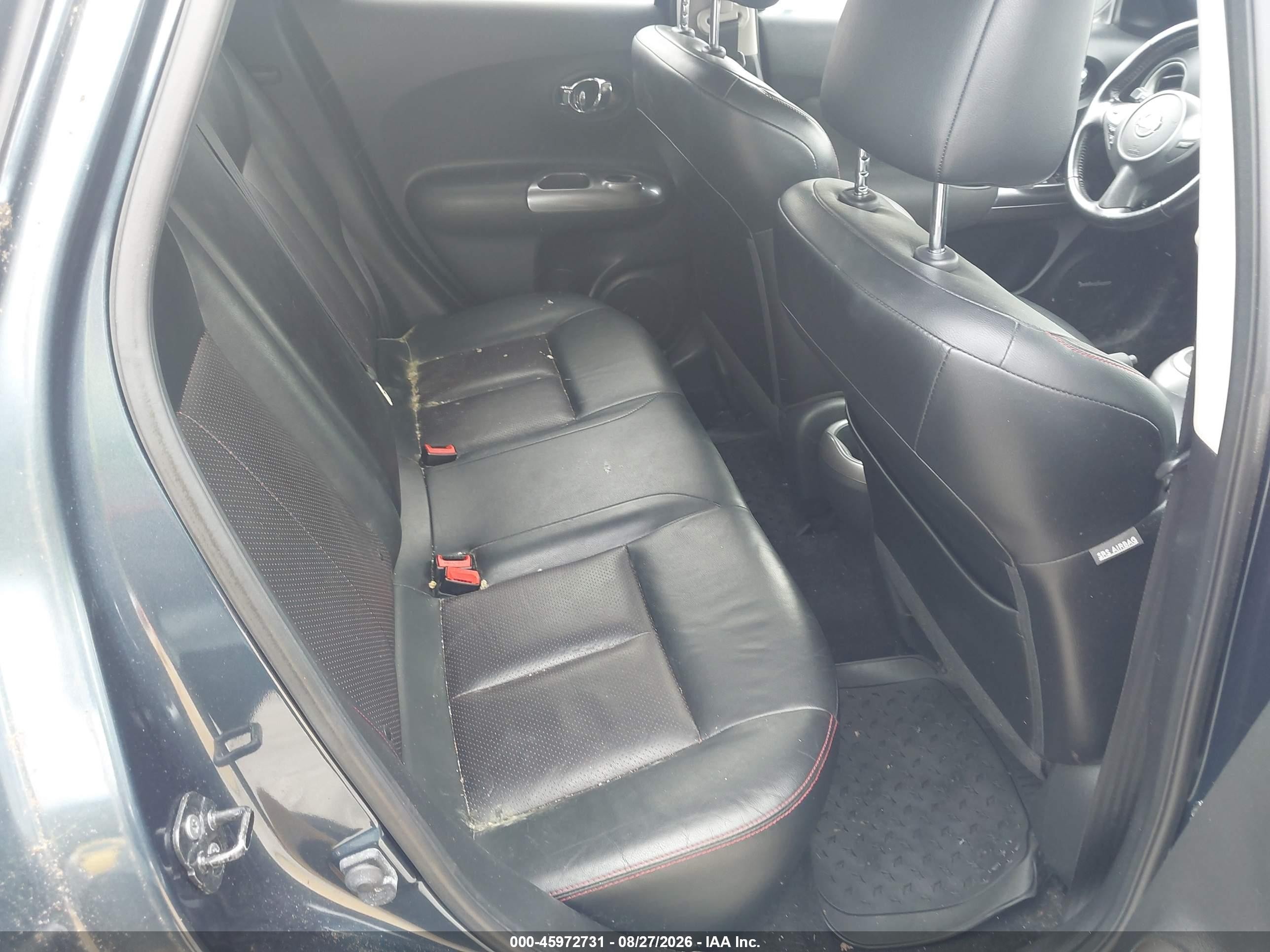2013 Nissan Juke Sl Gray vin: JN8AF5MV2DT207486
