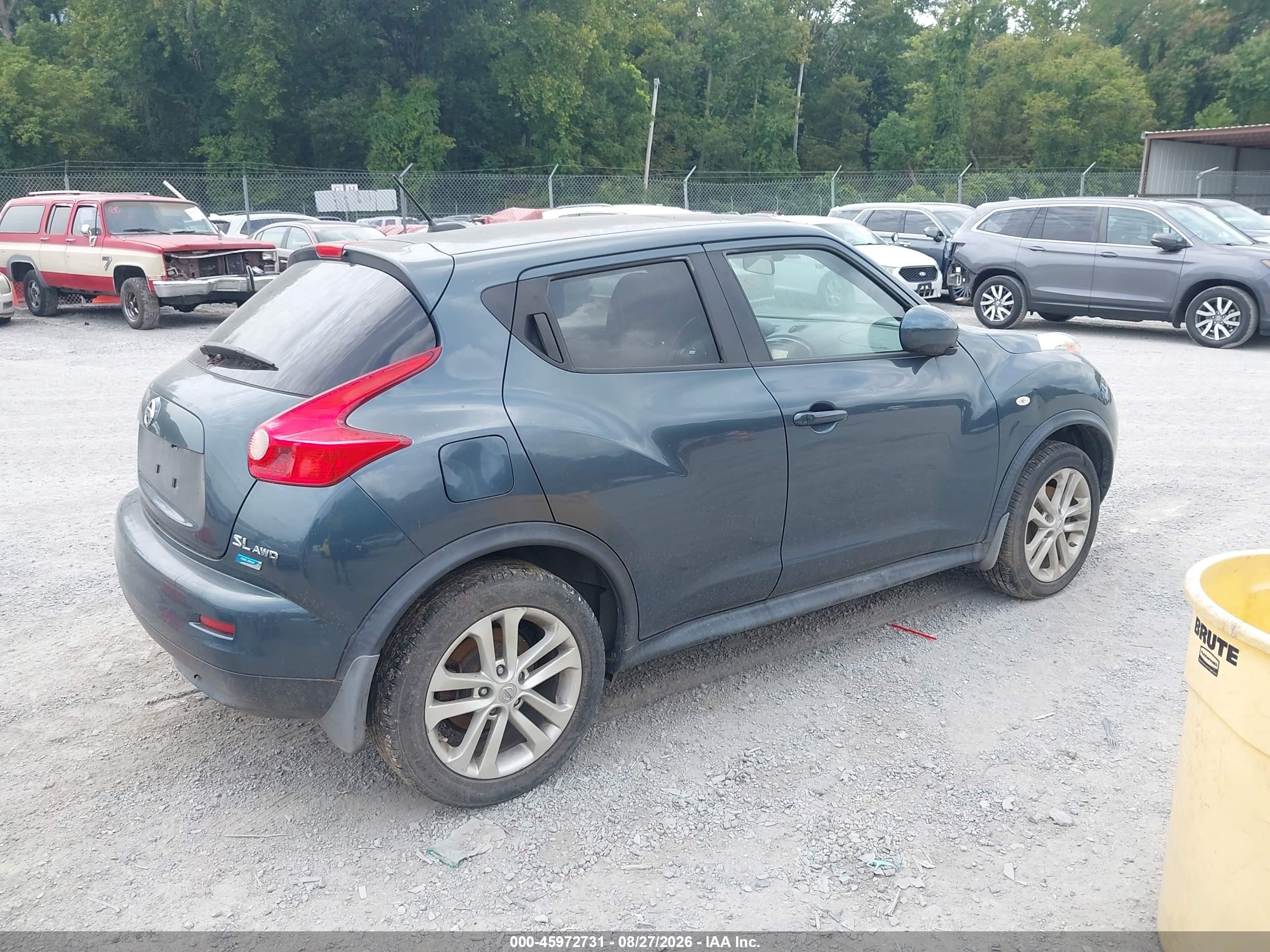 2013 Nissan Juke Sl Gray vin: JN8AF5MV2DT207486