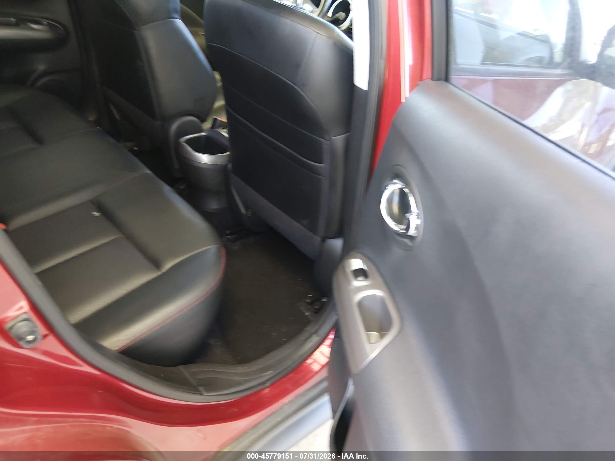 2013 Nissan Juke Sl Burgundy vin: JN8AF5MV2DT211165