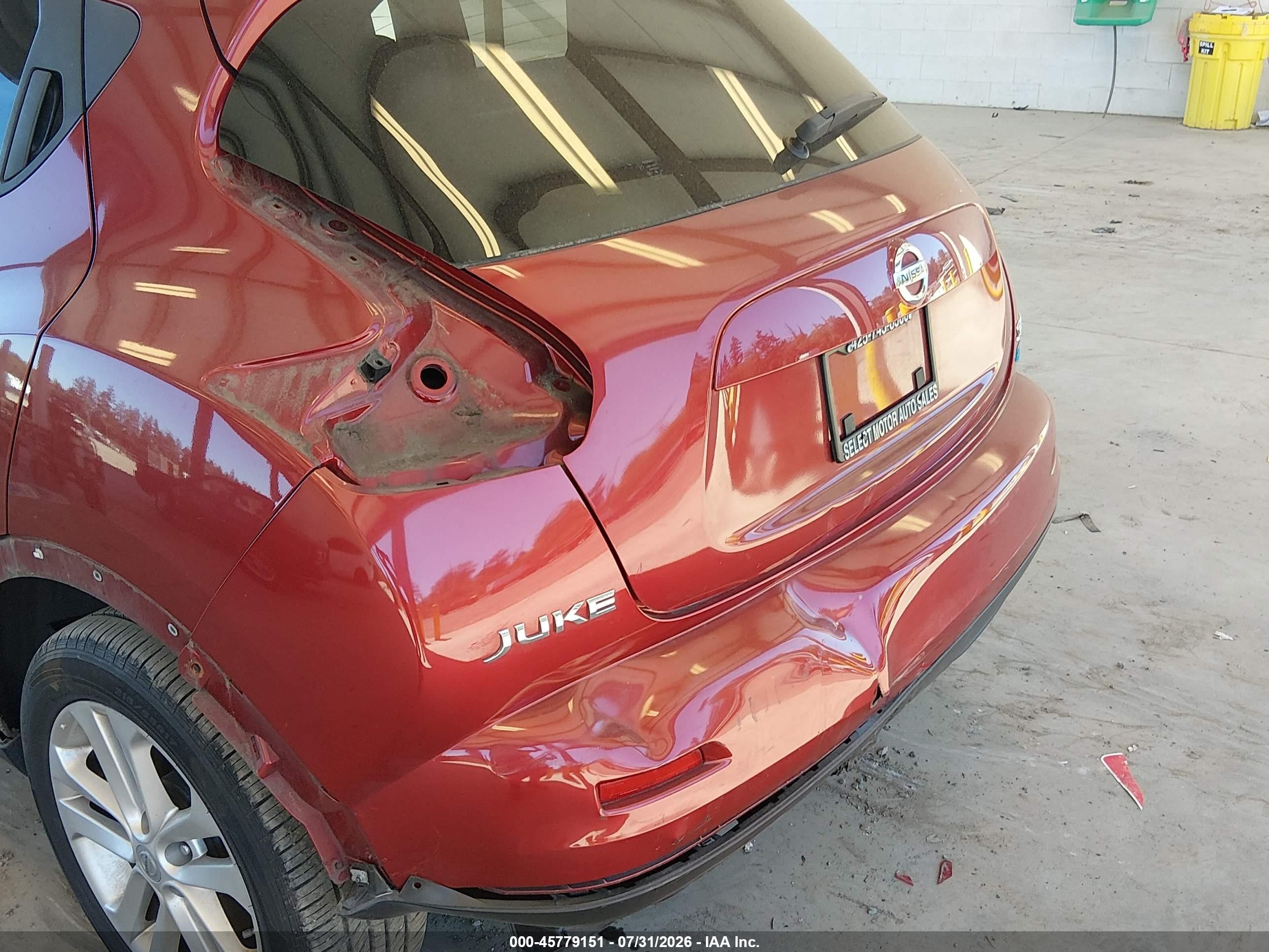 2013 Nissan Juke Sl Burgundy vin: JN8AF5MV2DT211165