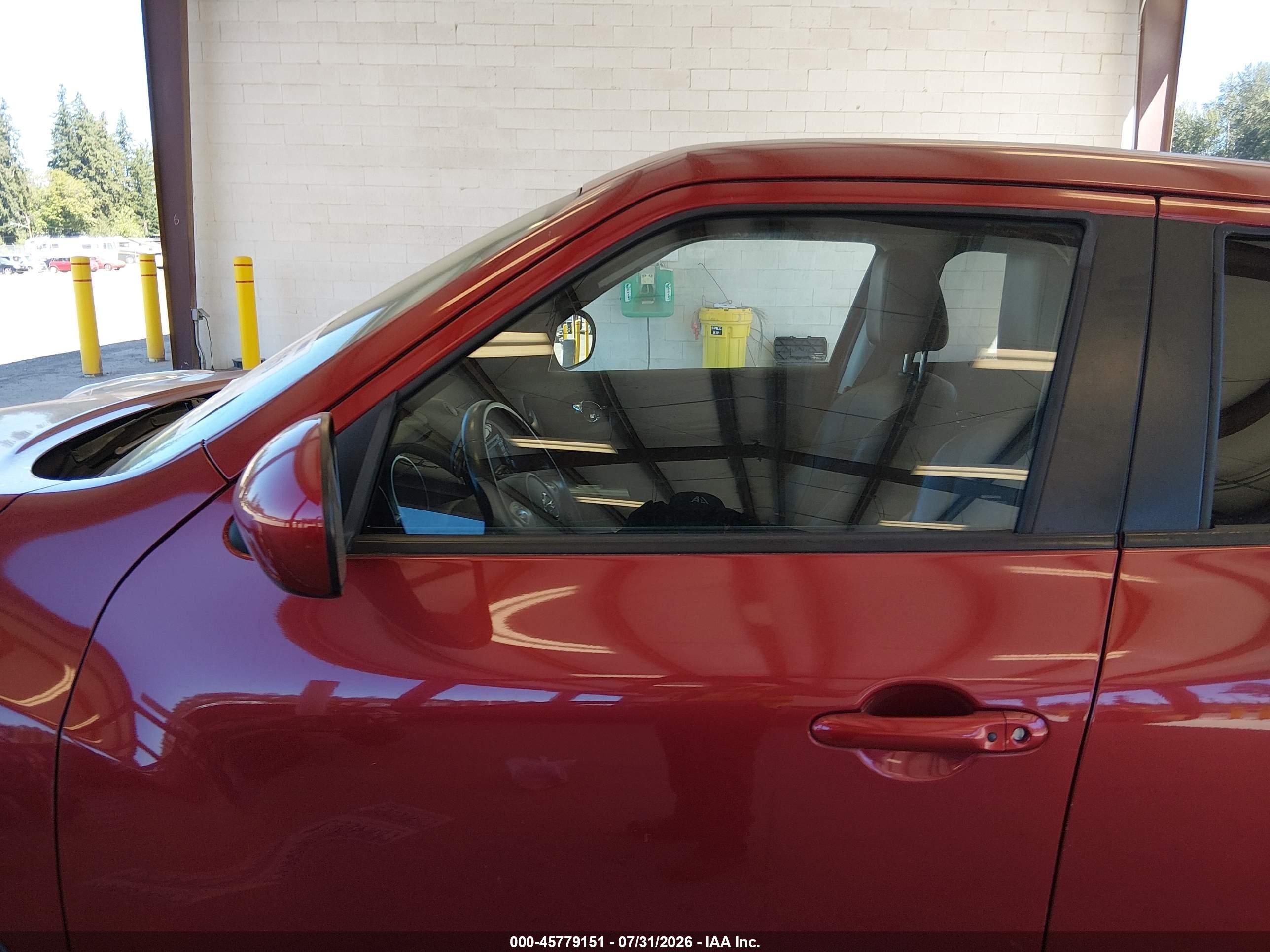 2013 Nissan Juke Sl Burgundy vin: JN8AF5MV2DT211165