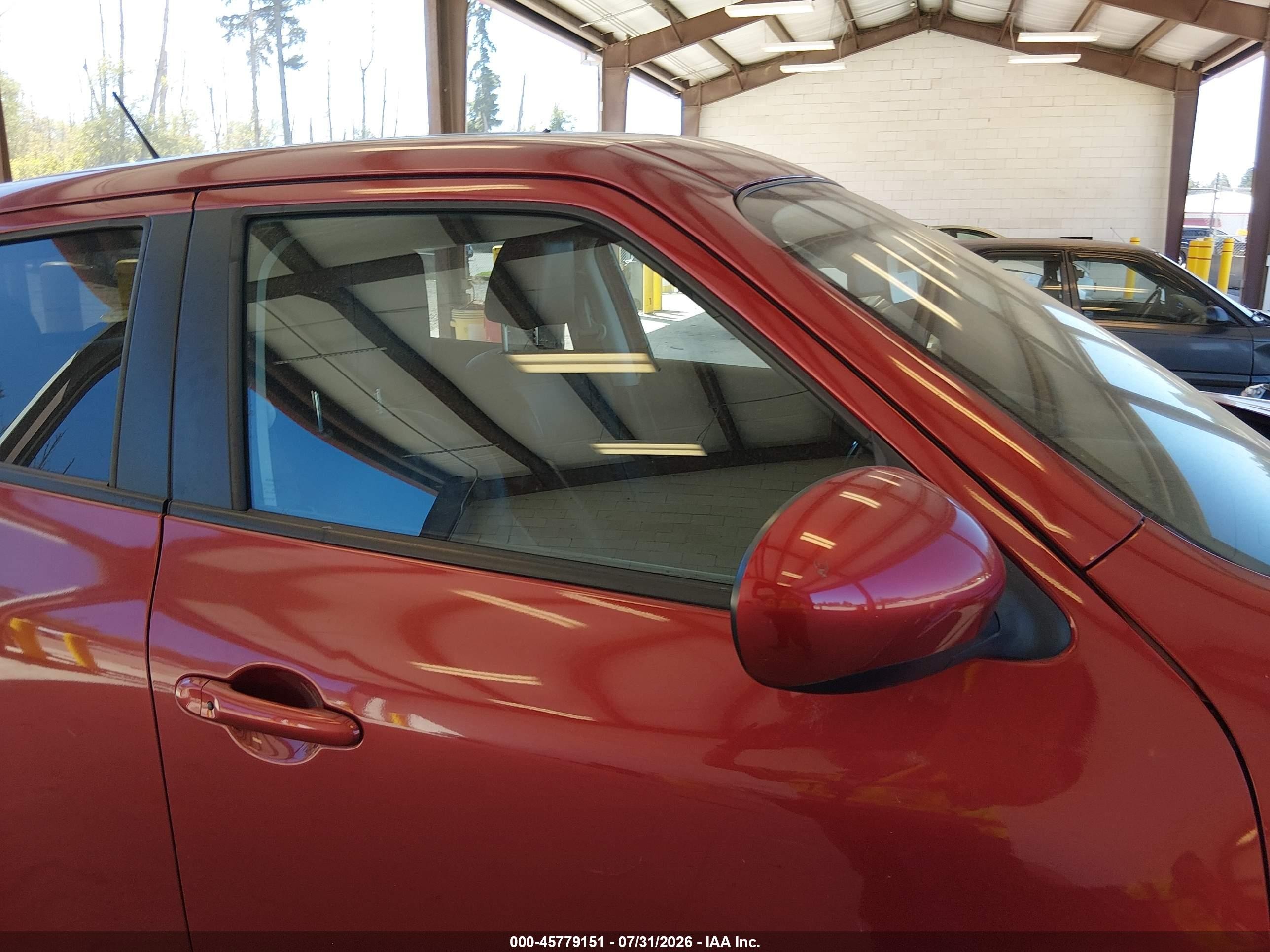 2013 Nissan Juke Sl Burgundy vin: JN8AF5MV2DT211165