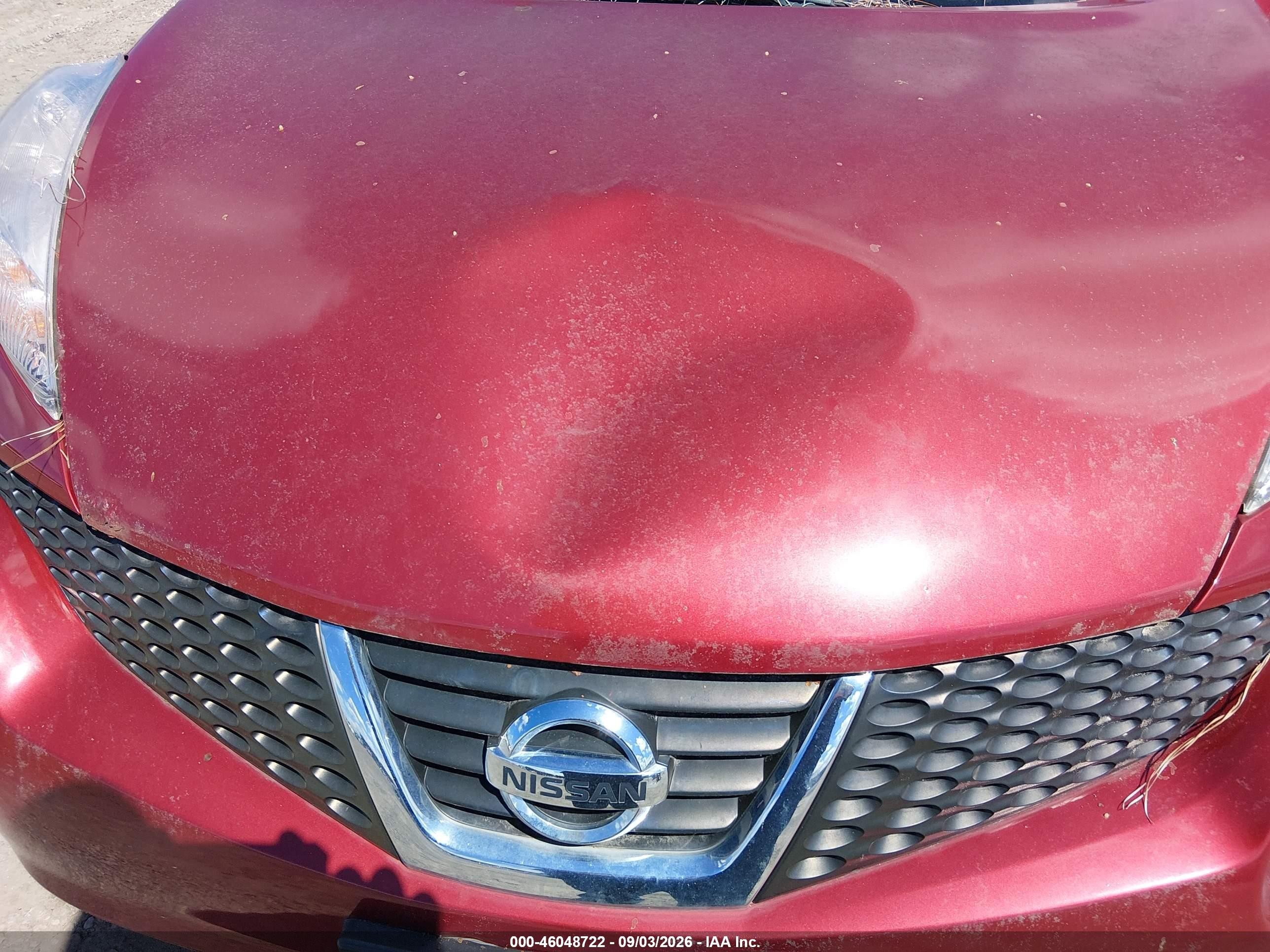 2013 Nissan Juke Sl Maroon vin: JN8AF5MV2DT214311