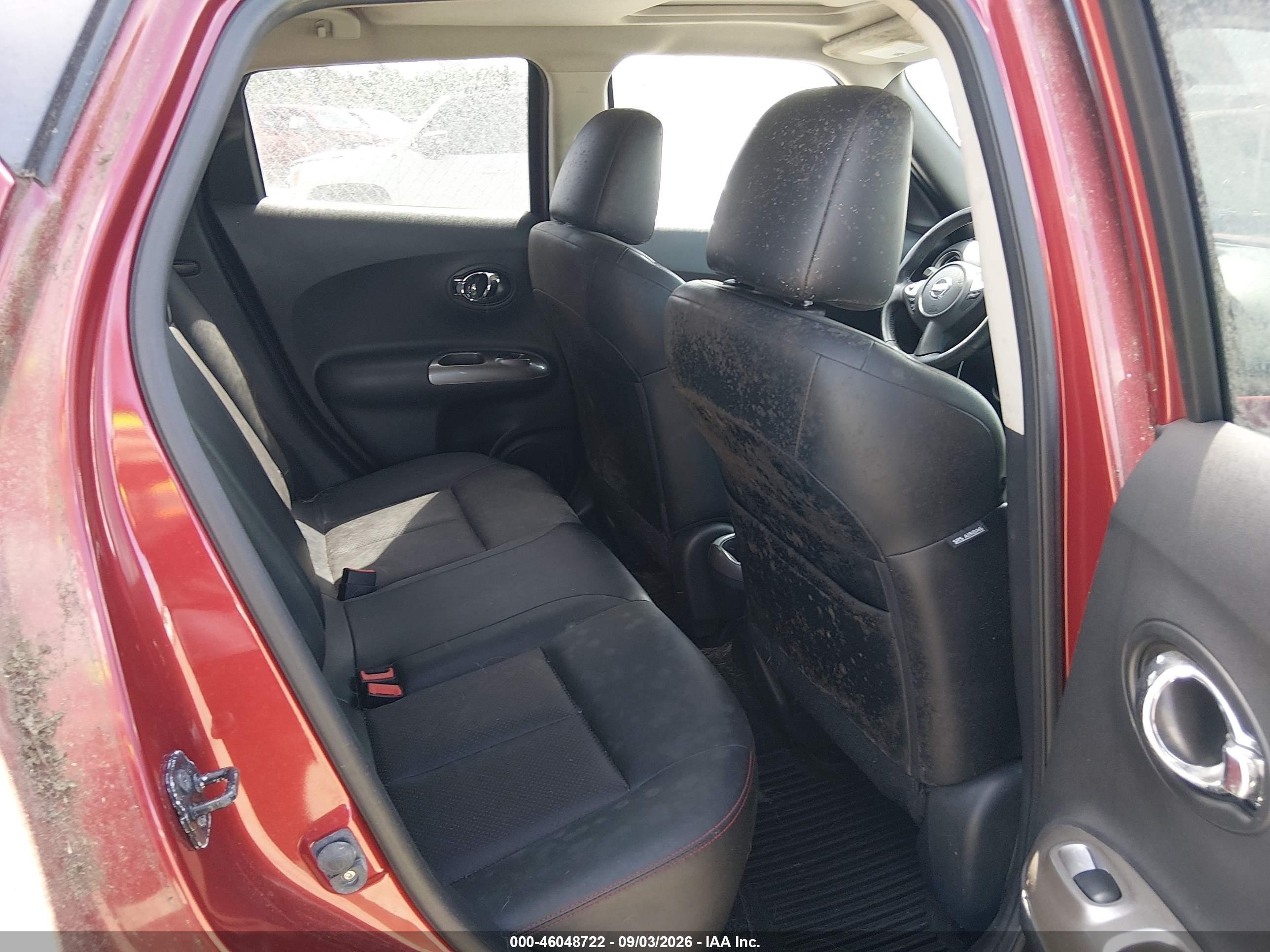 2013 Nissan Juke Sl Maroon vin: JN8AF5MV2DT214311