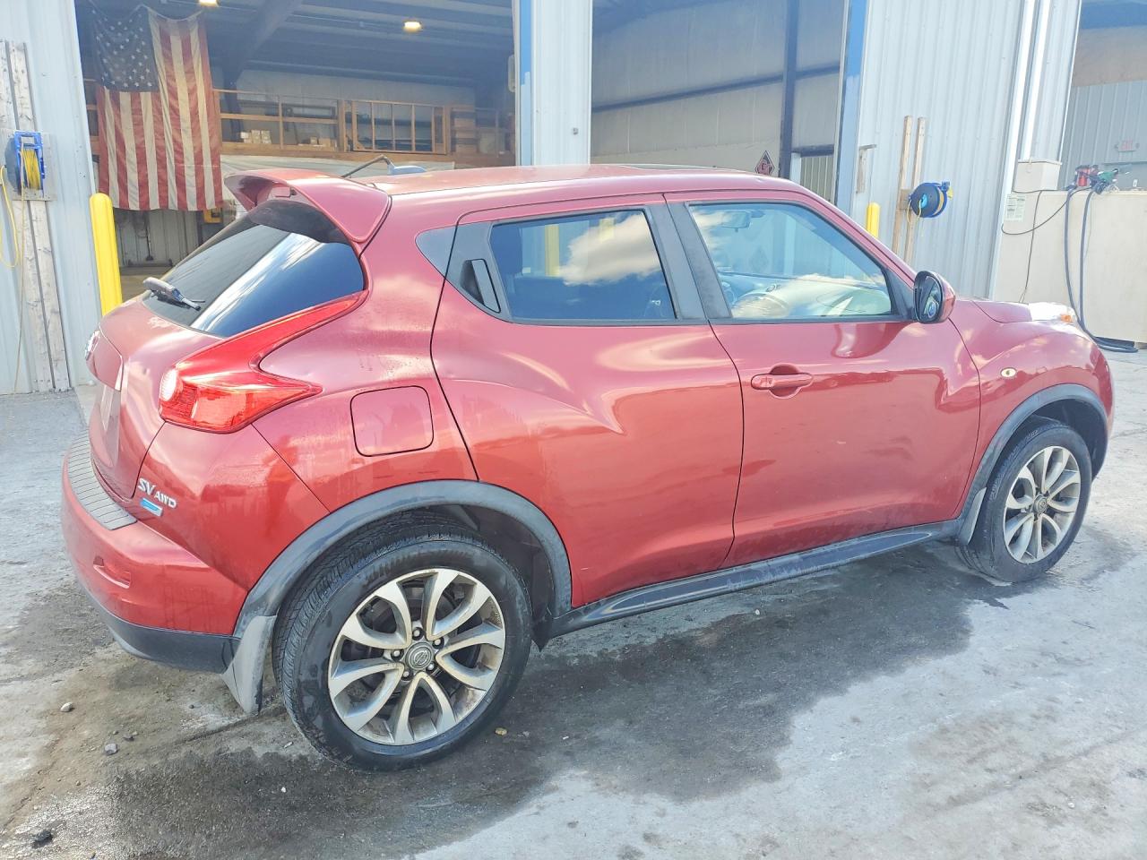 2013 Nissan Juke S Maroon vin: JN8AF5MV2DT215121