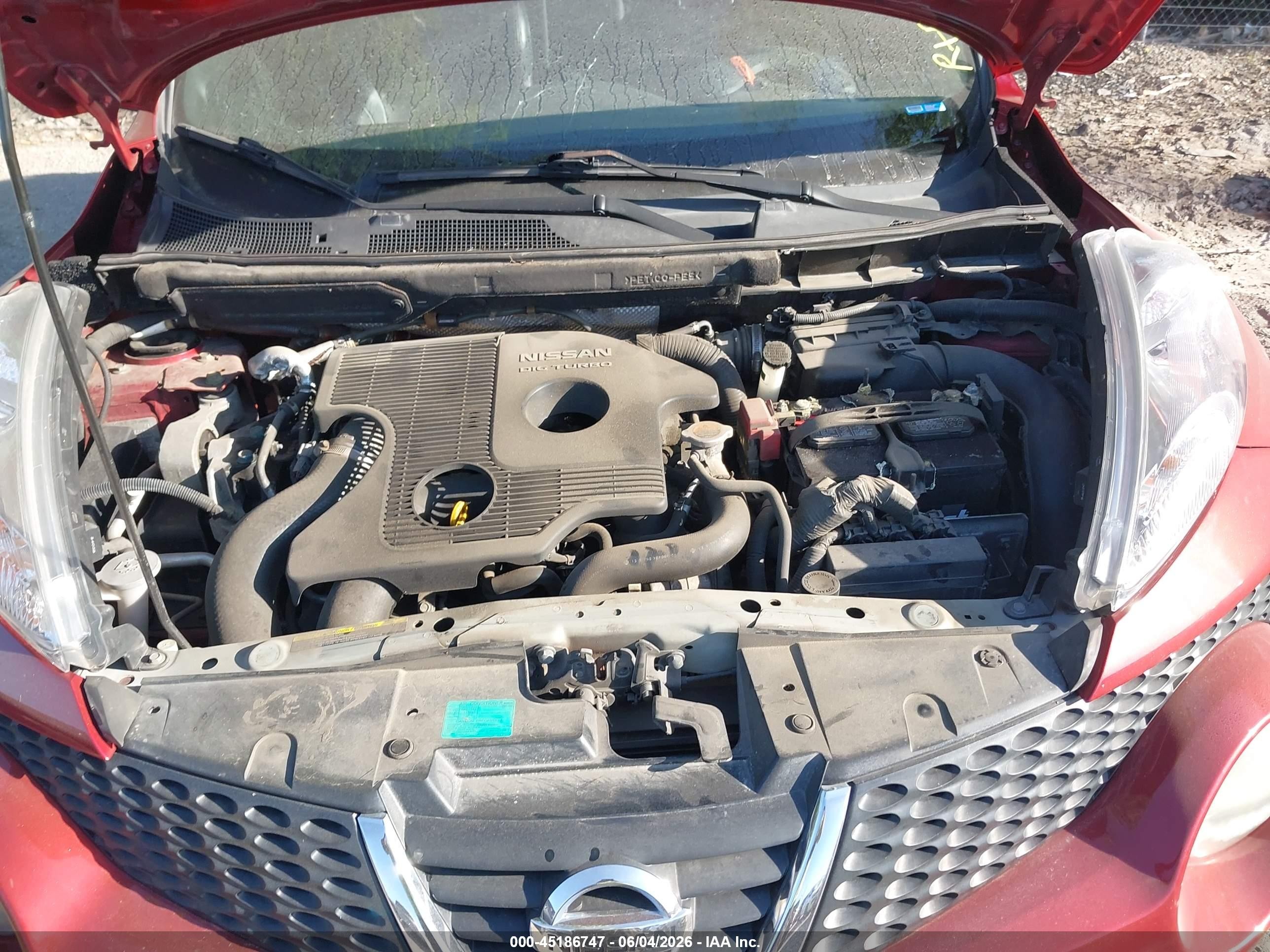 2013 Nissan Juke Sl Red vin: JN8AF5MV2DT222537