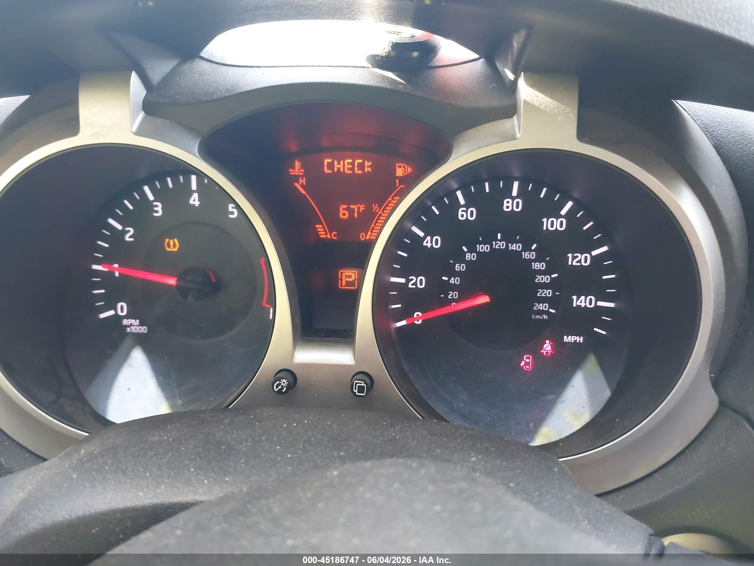 2013 Nissan Juke Sl Red vin: JN8AF5MV2DT222537