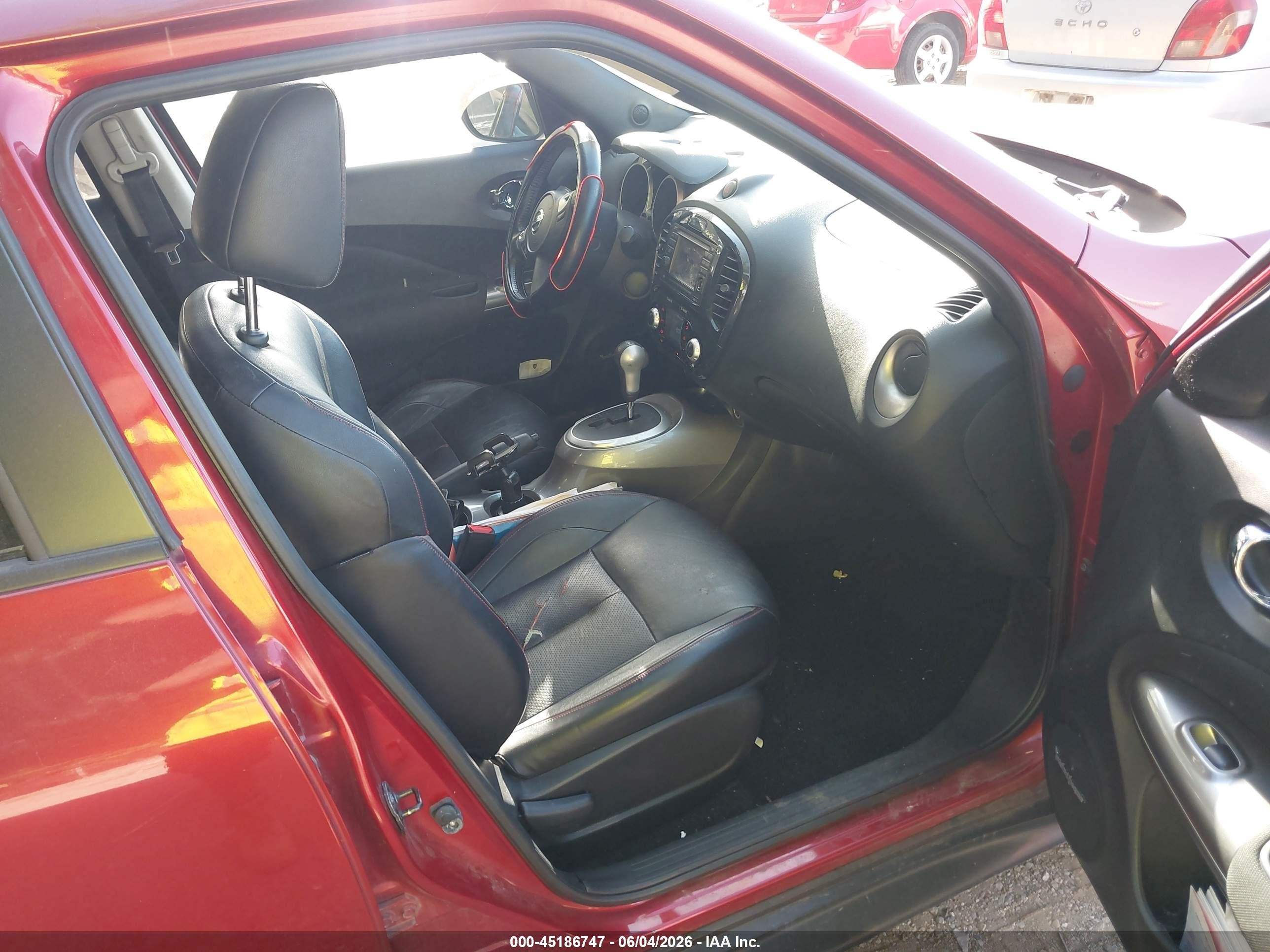 2013 Nissan Juke Sl Red vin: JN8AF5MV2DT222537